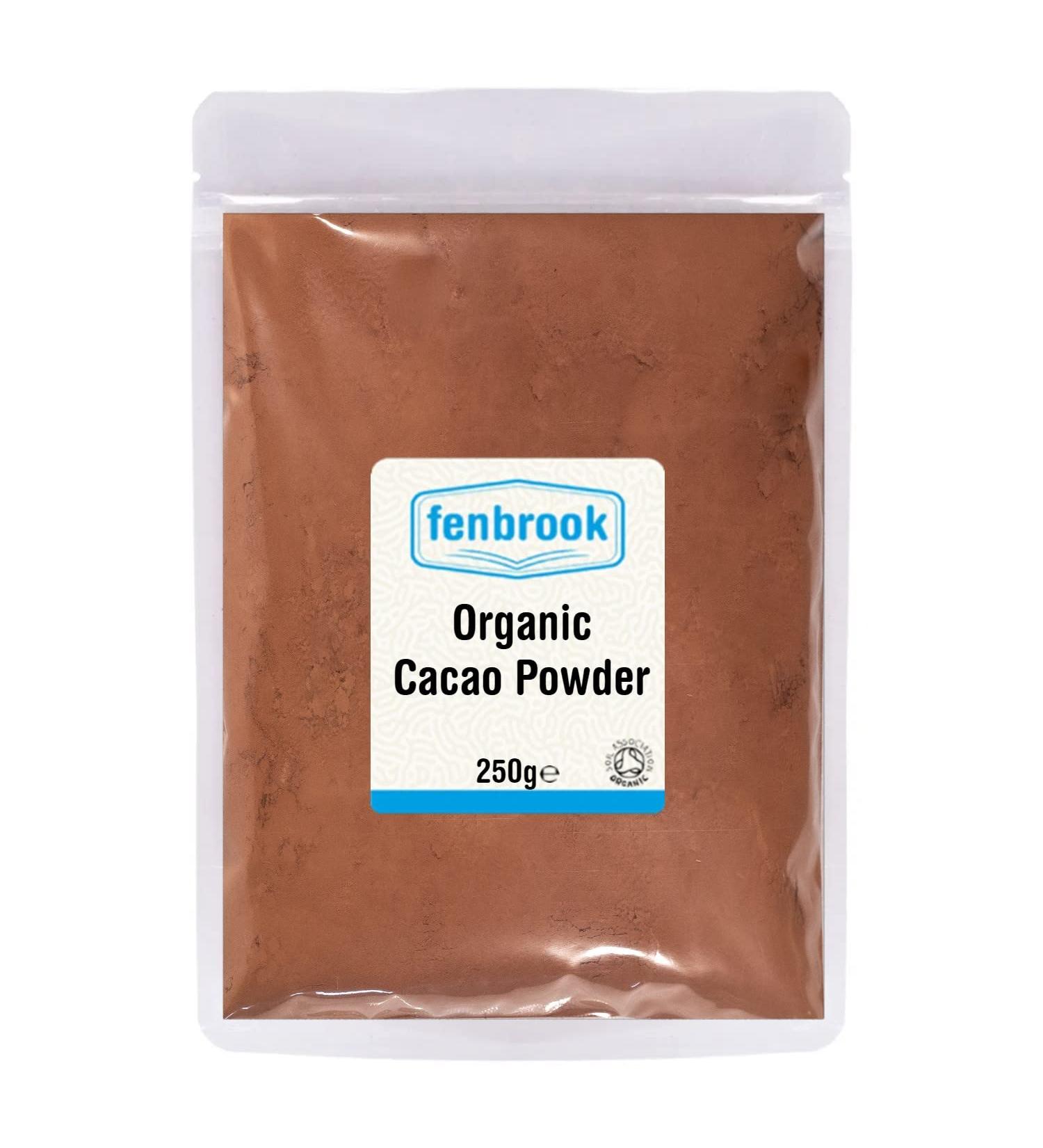 Organic Cacao Powder 250g Certified Organic by Fenbrook Organic - Buy Online on SooperMarket.com