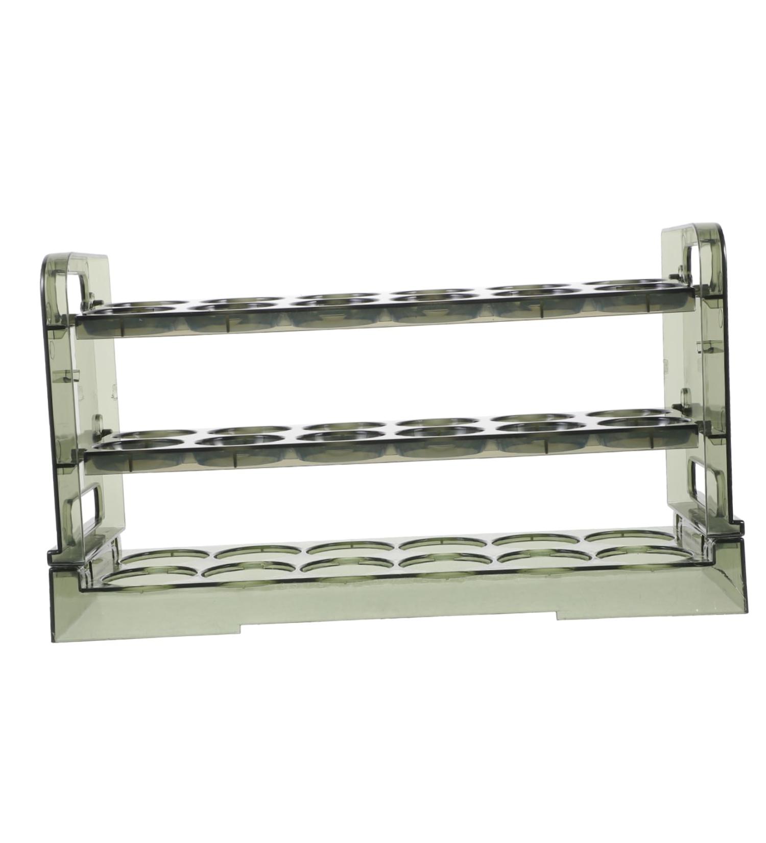 COOLHIYA Egg Cartons Egg Carton Eggs Fridge Door Egg Holder Egg Holder for Fridge Door Egg Stand Storage Box Side Door Green 31.00X17.50X10.50CM - Buy Online on SooperMarket.com