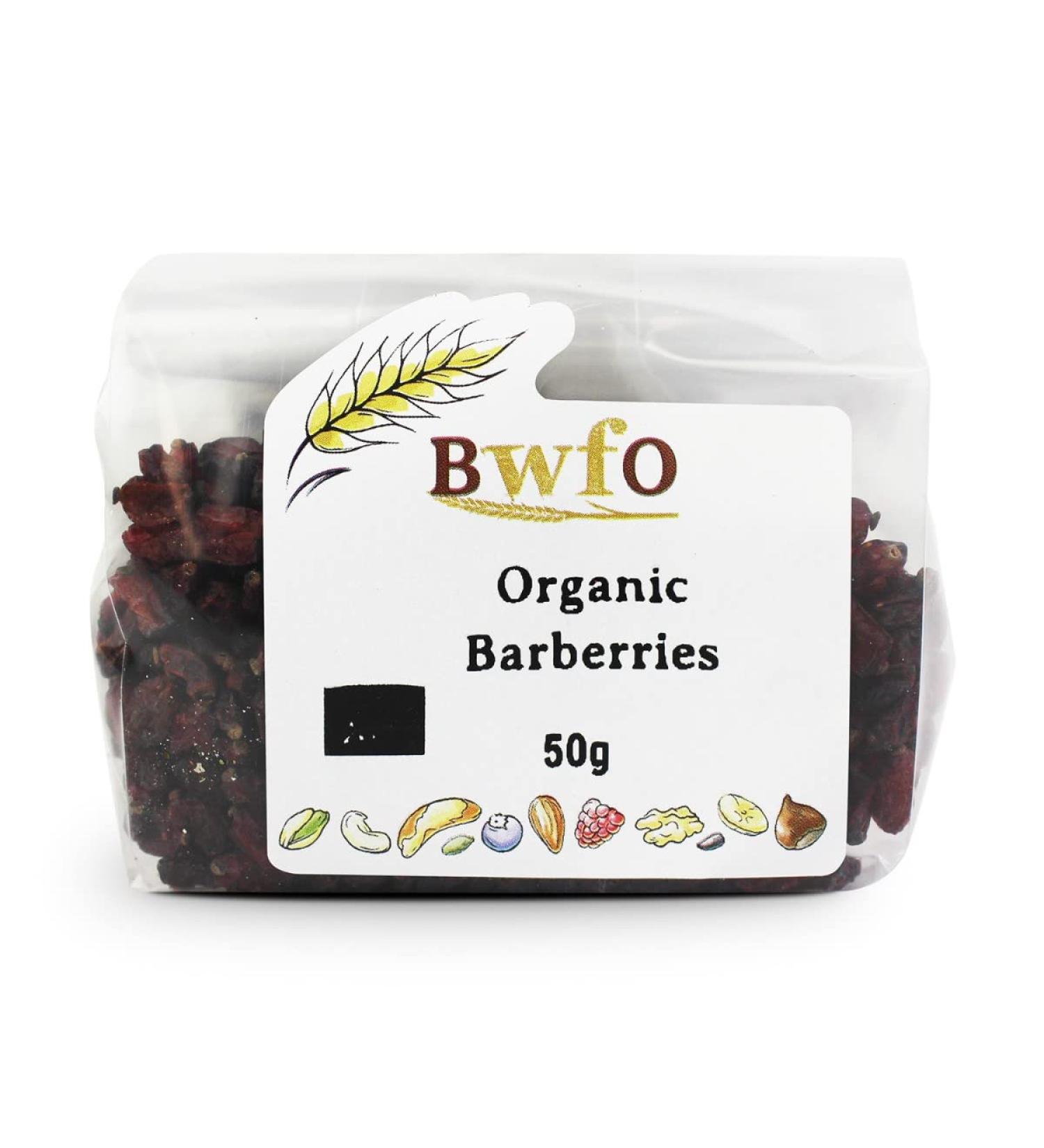 Organic Barberries 50g (BWFO) Small