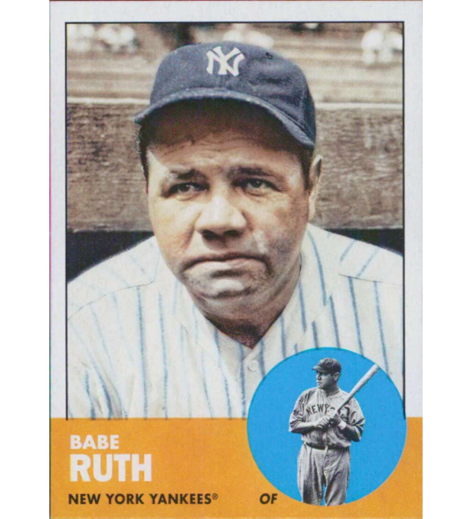 2022 Topps Archives #3 Babe Ruth 1963 Topps NM-MT New York Yankees Baseball
