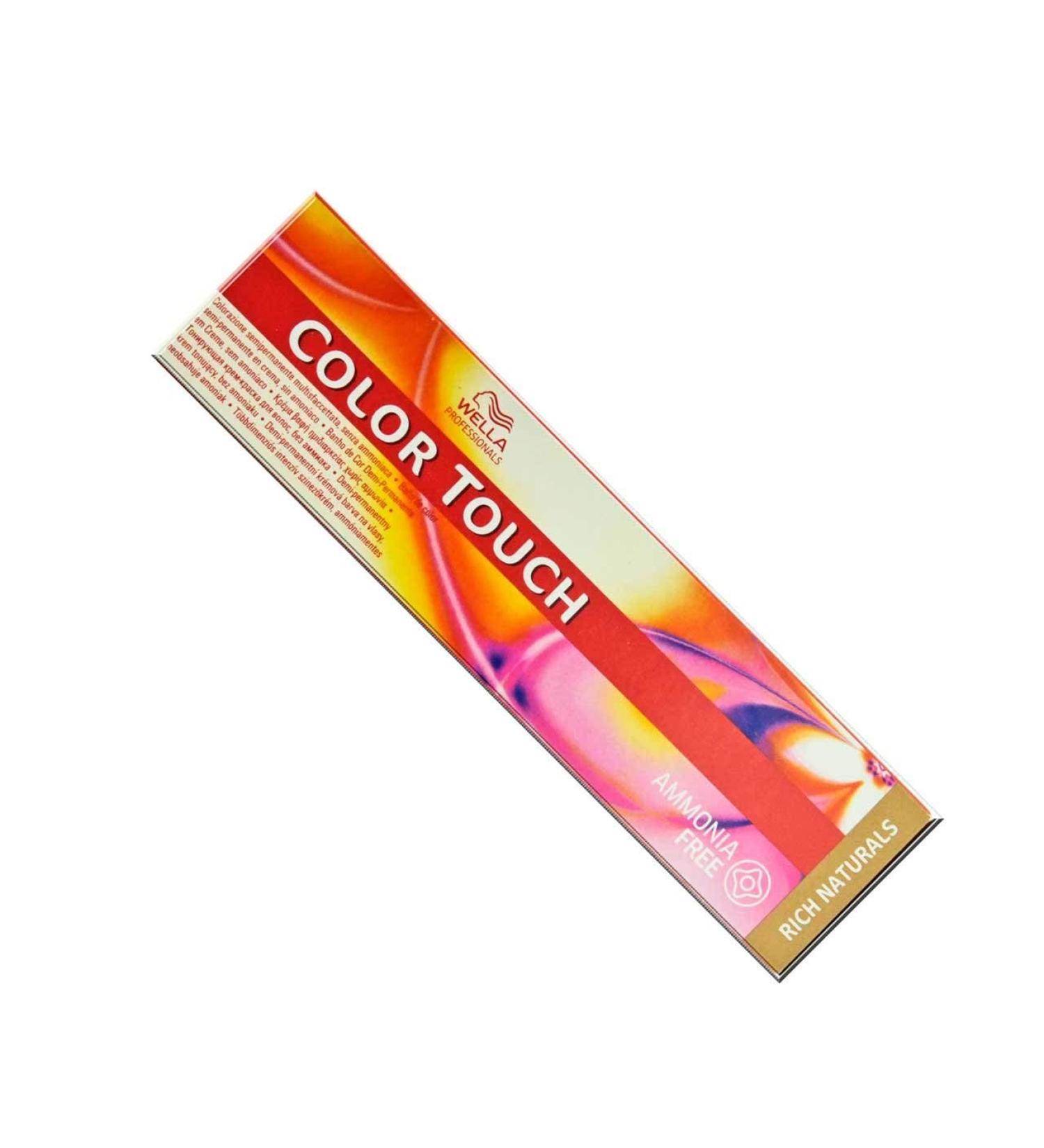 Wella Professionals Color Touch Semipermanent Haircolor Number 6/37 6/37 - Dark blonde golden brown 50 ml (Pack of 1)