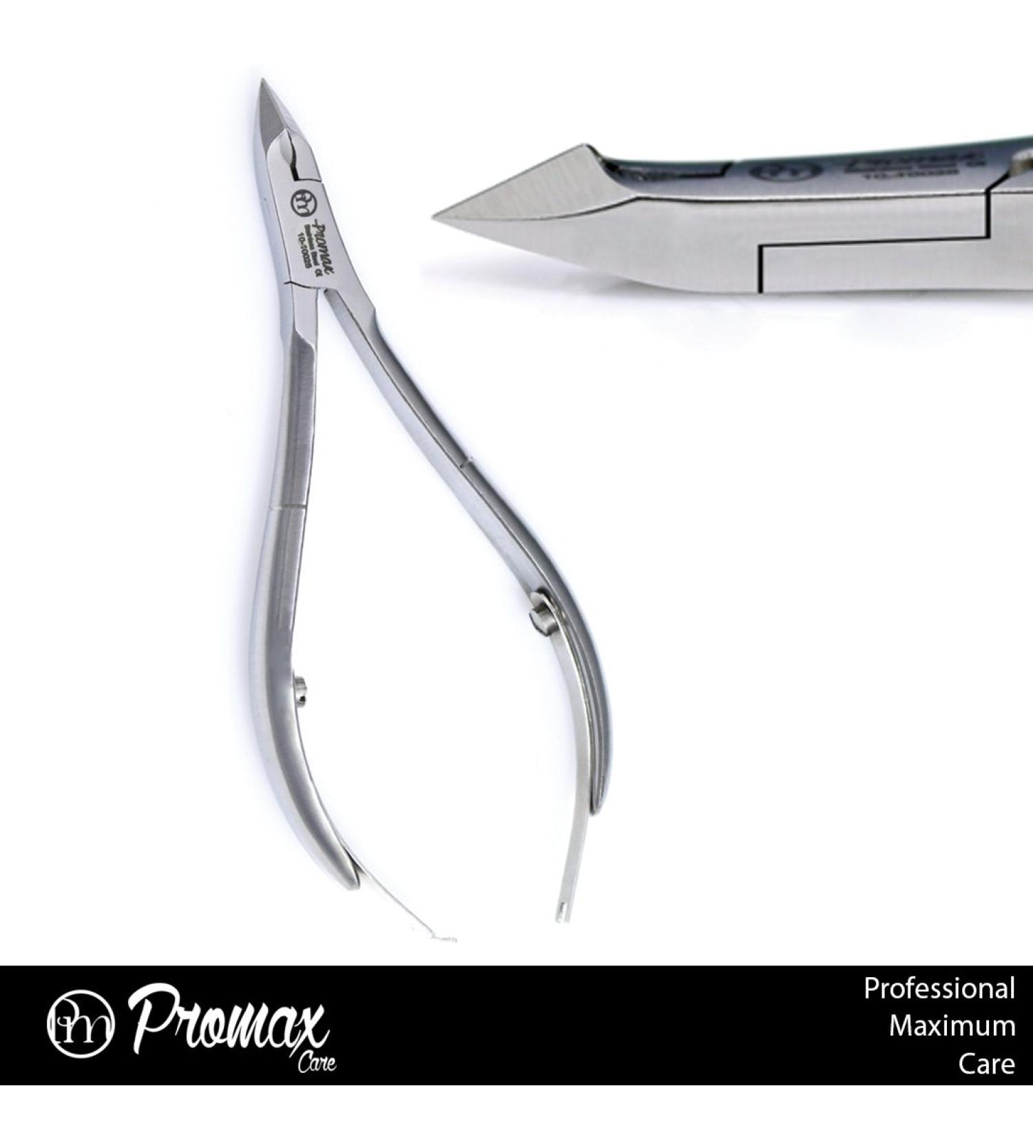 ProMax Professional Grade Cuticle Nipper/Cuticle Cutter/Clipper Made of High Grade Stainless Steel Brush Finish-Flat- Double Spring For Nail Art Tool and Manicure/Pedicure (Full Jaw)10-10027 - Buy Online on SooperMarket.com
