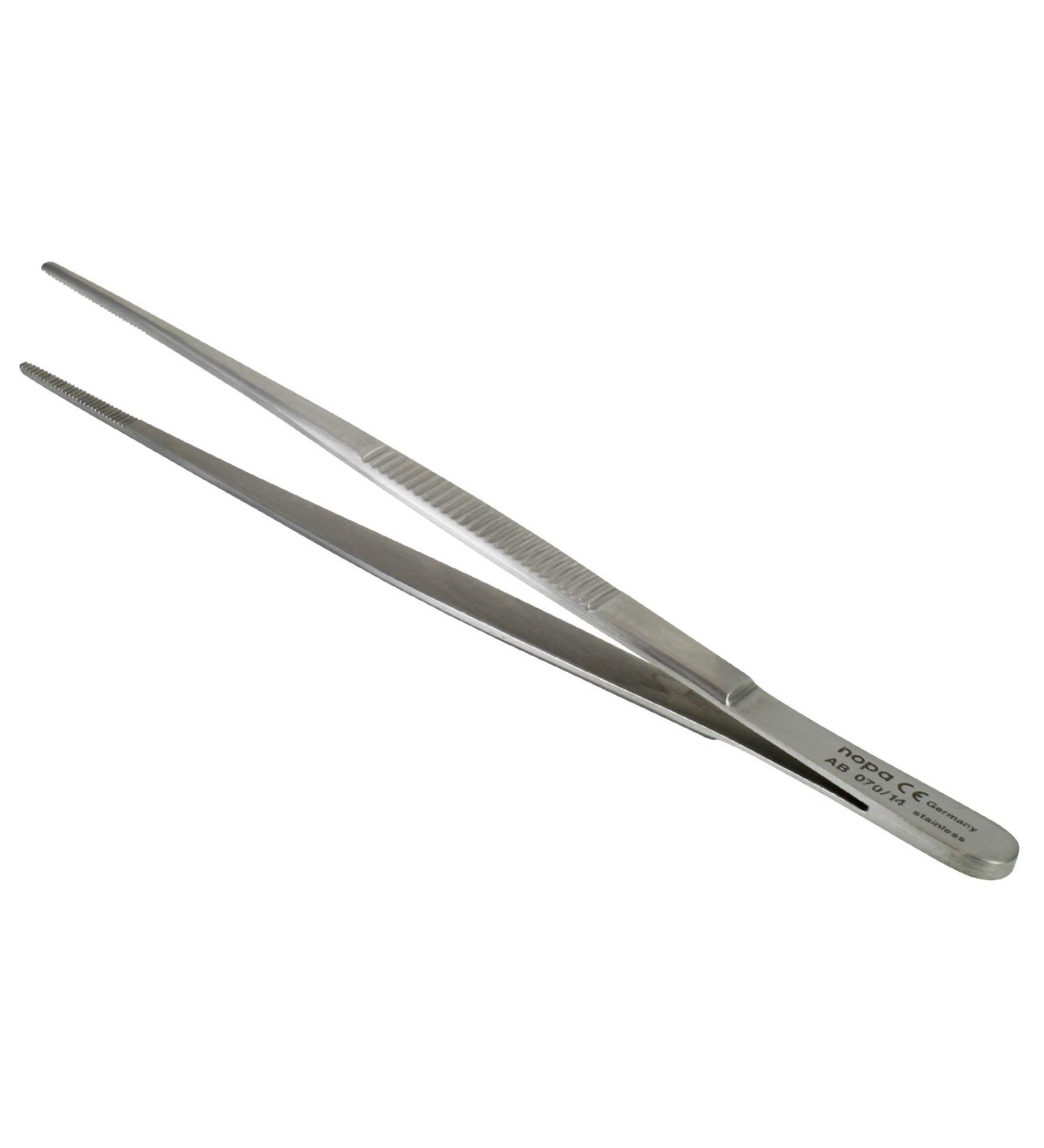 Anatomical tweezers narrow 14.5 cm