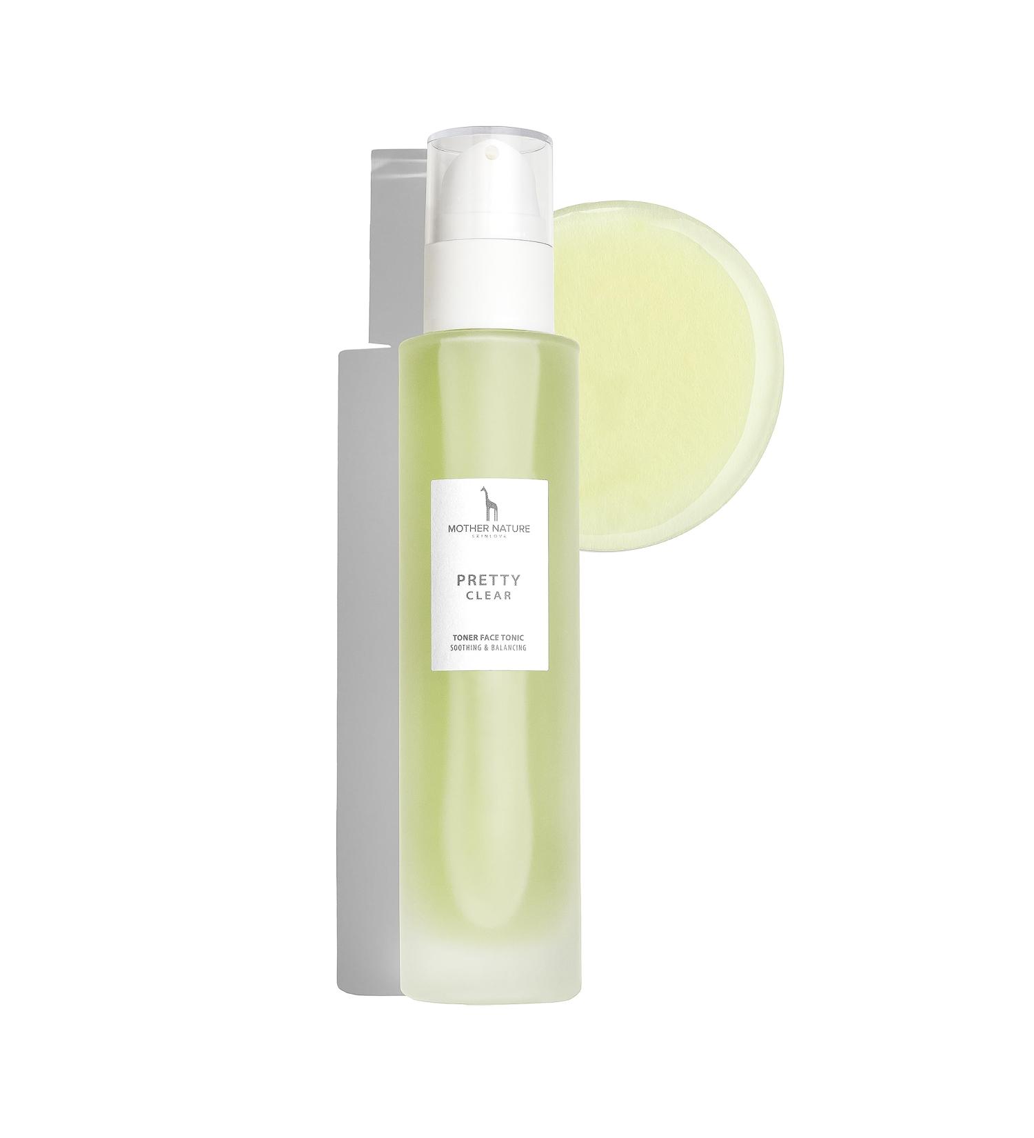 Natural Face Tonic with Organic Aloe Vera & Calendula Vegan Skincare for All Skin Types | Mother Nature Cosmetics - 150ml - Buy Online on SooperMarket.com