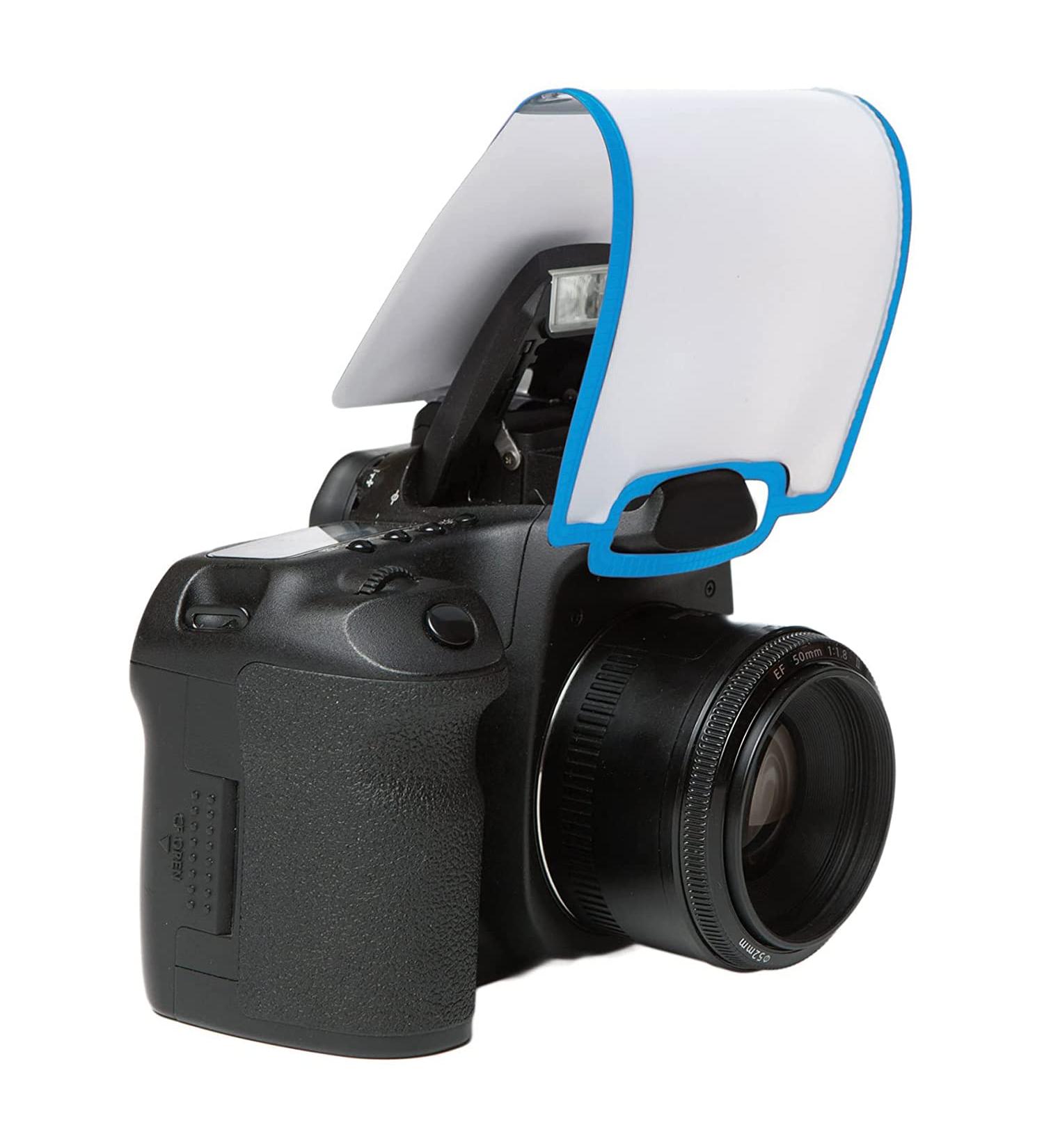 LumiQuest Soft Screen Flash Diffuser | Neon Blue | Universal Design for DSLR Cameras - Buy Online on SooperMarket.com