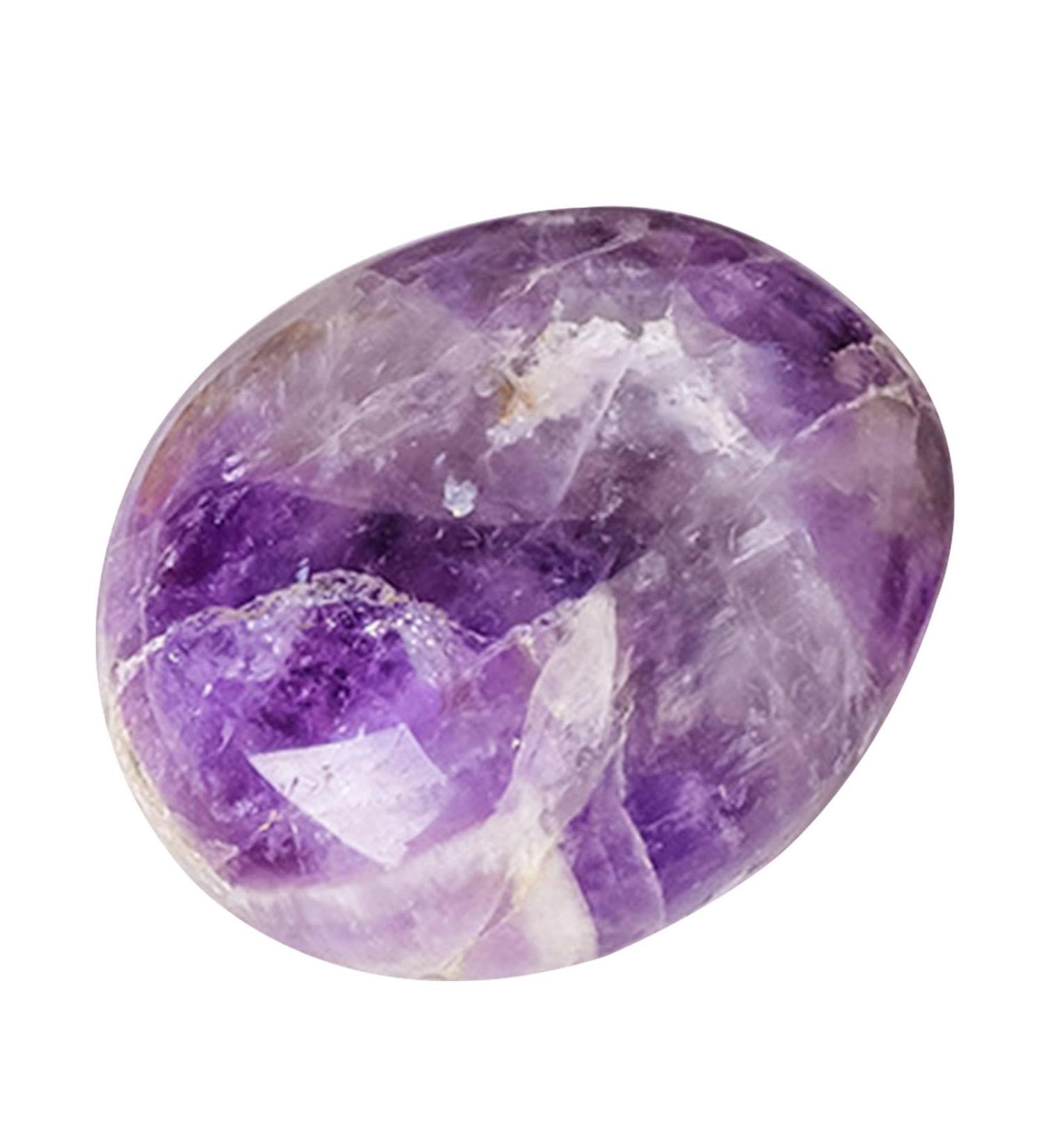 Shakven Polished Stone | Polished Rocks Meditation Worry Stone | Polished Energy Crystal Stone Crystal Polished Gemstone for Stress Relief Meditation - Buy Online on SooperMarket.com