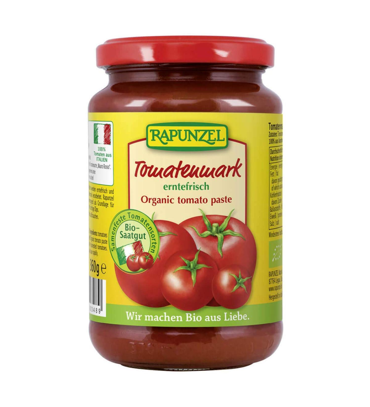 Rapunzel - tomato paste 22% dry matter - 0.36 kg - Pack of 6