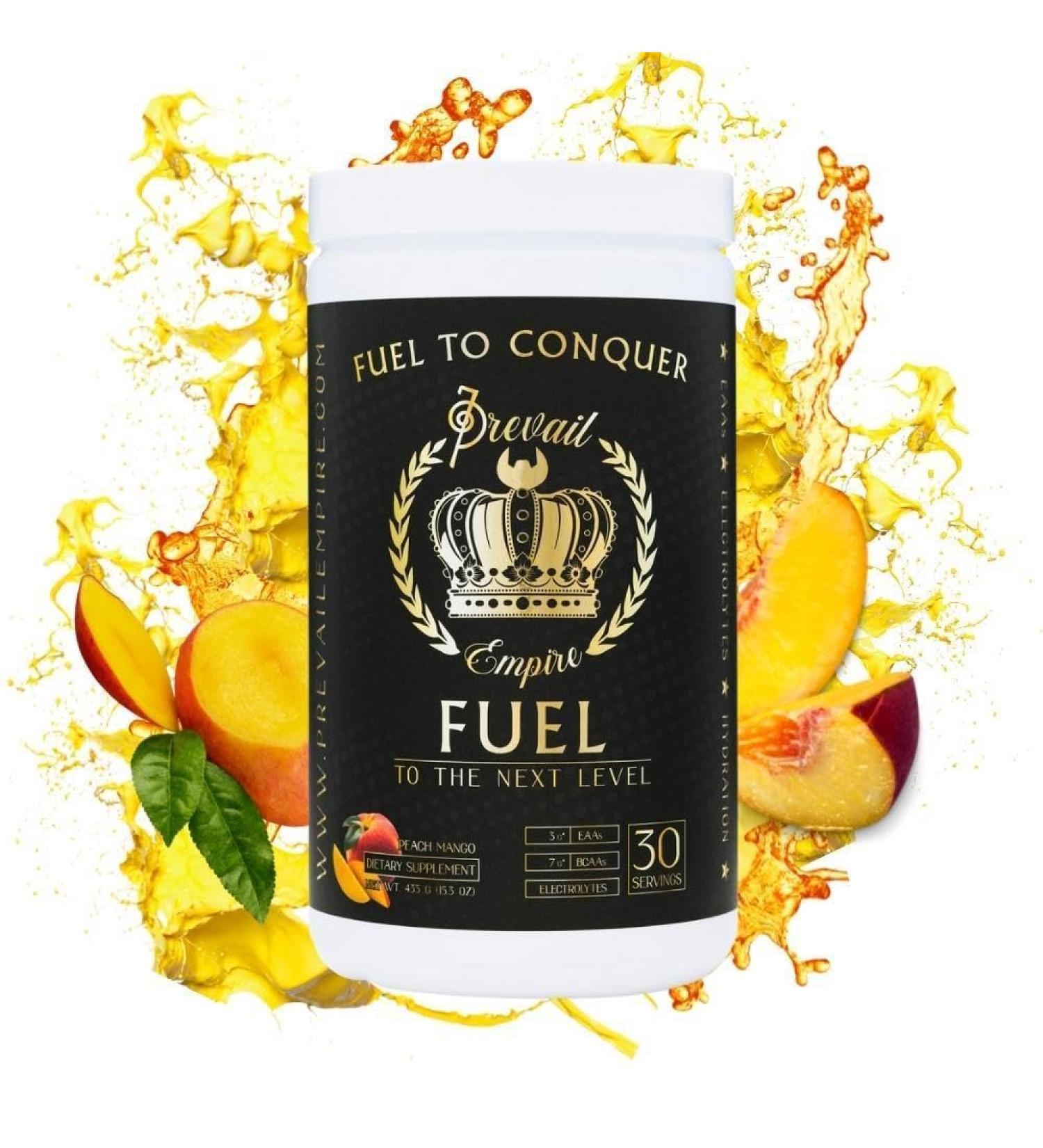 Prevail Empire Fuel EAA/BCAA and Electrolytes Branched Chain Amino Acids (Peach Mango) - Buy Online on SooperMarket.com