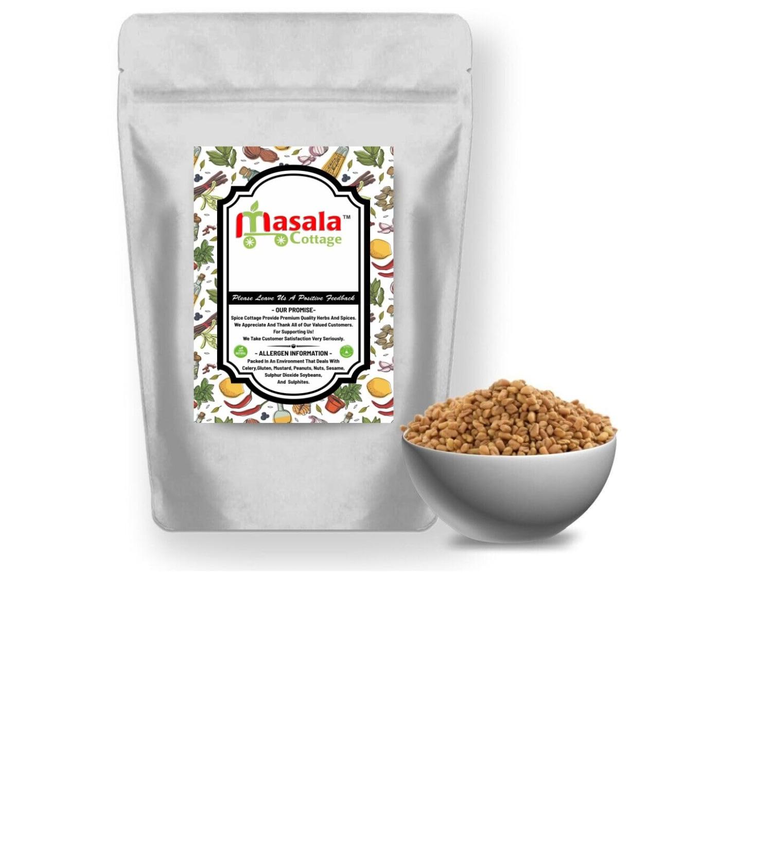 Fenugreek Seeds | Methi Seeds Whole Premium Quality by Masala Cottage 25g-1.9kg (1900 Grams) 1900 Grams - Buy Online on SooperMarket.com