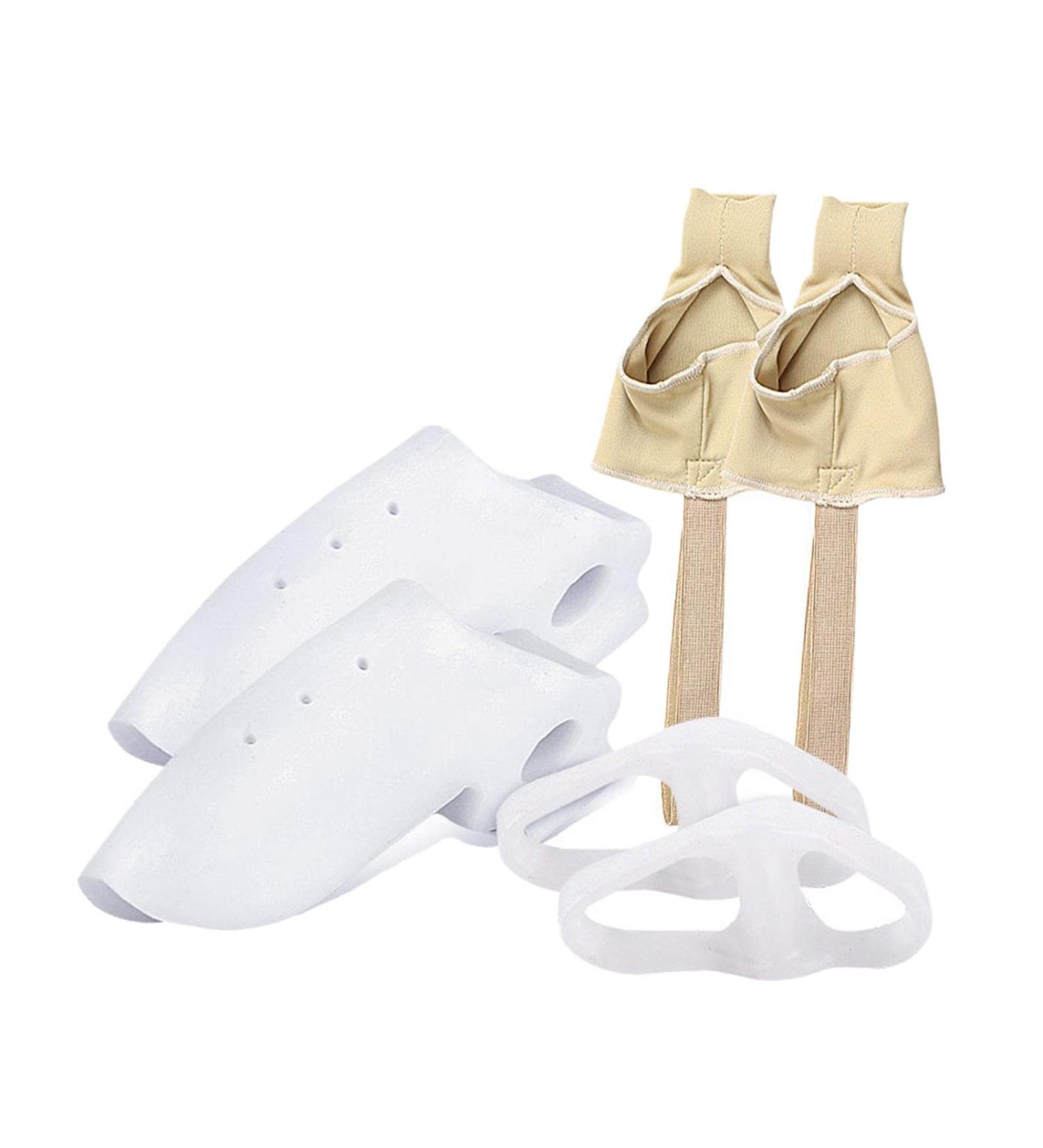 Folpus Bunion Protector Set | Toe Correction Kit for Healthy Feet | Non-Slip Protective Sleeves - Shop Now! - Buy Online on SooperMarket.com