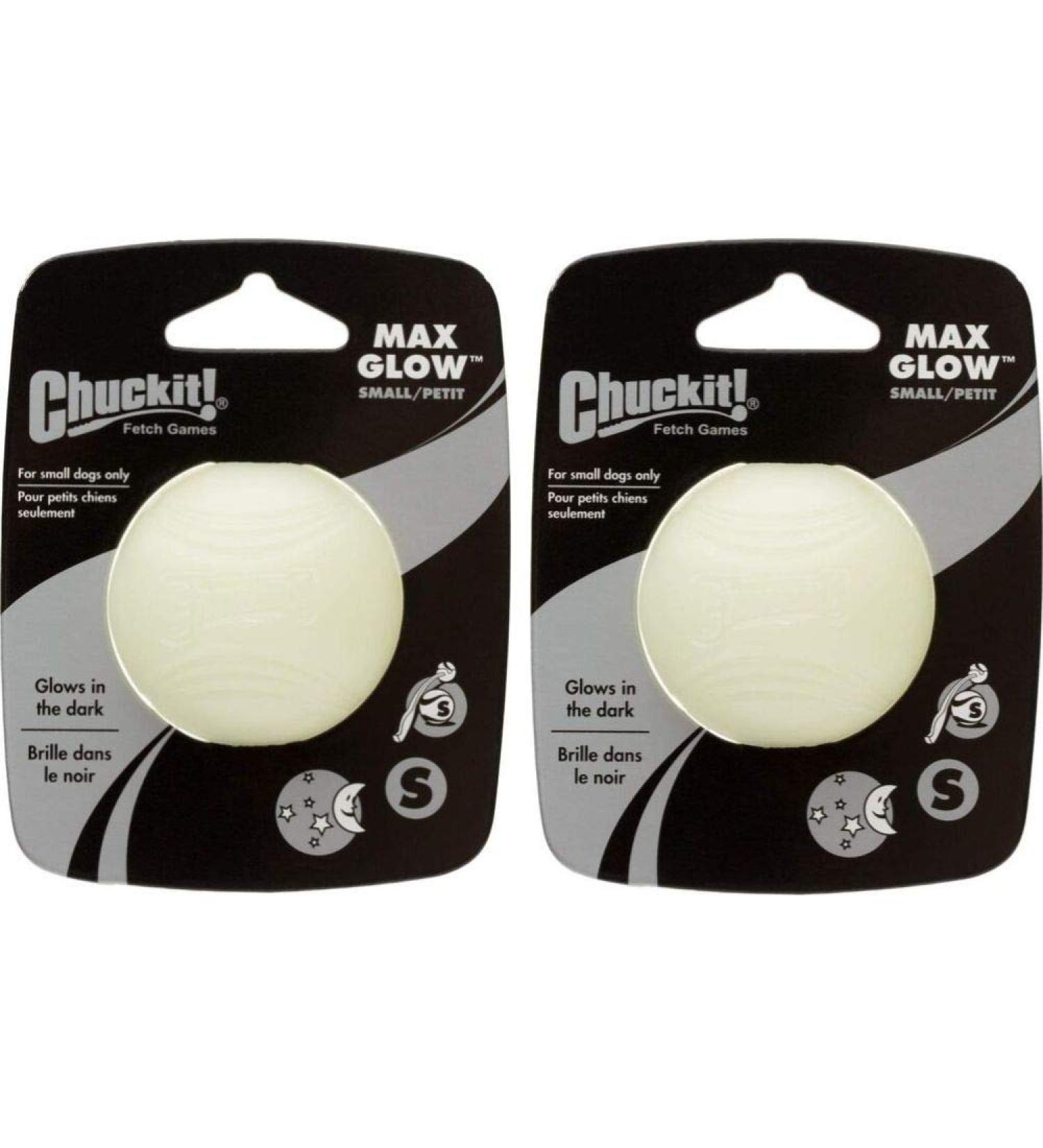 Chuckit!Max Glow Ball Small 2-pack