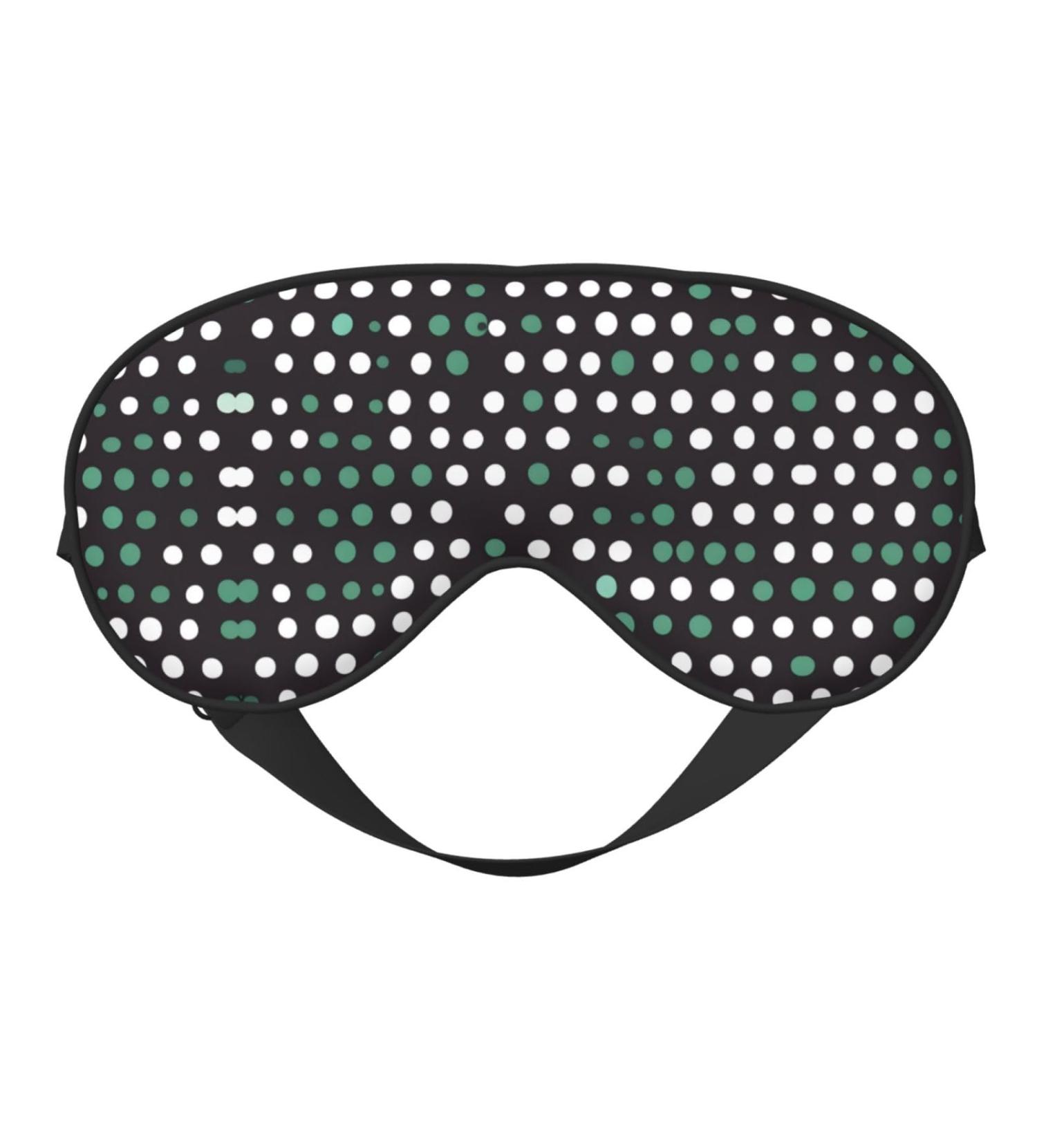 Shop Cute Polka Dot Soft Sleep Eye Mask - Breathable Eye Patch for Travel & Relaxation | International Shipping Available - Buy Online on SooperMarket.com