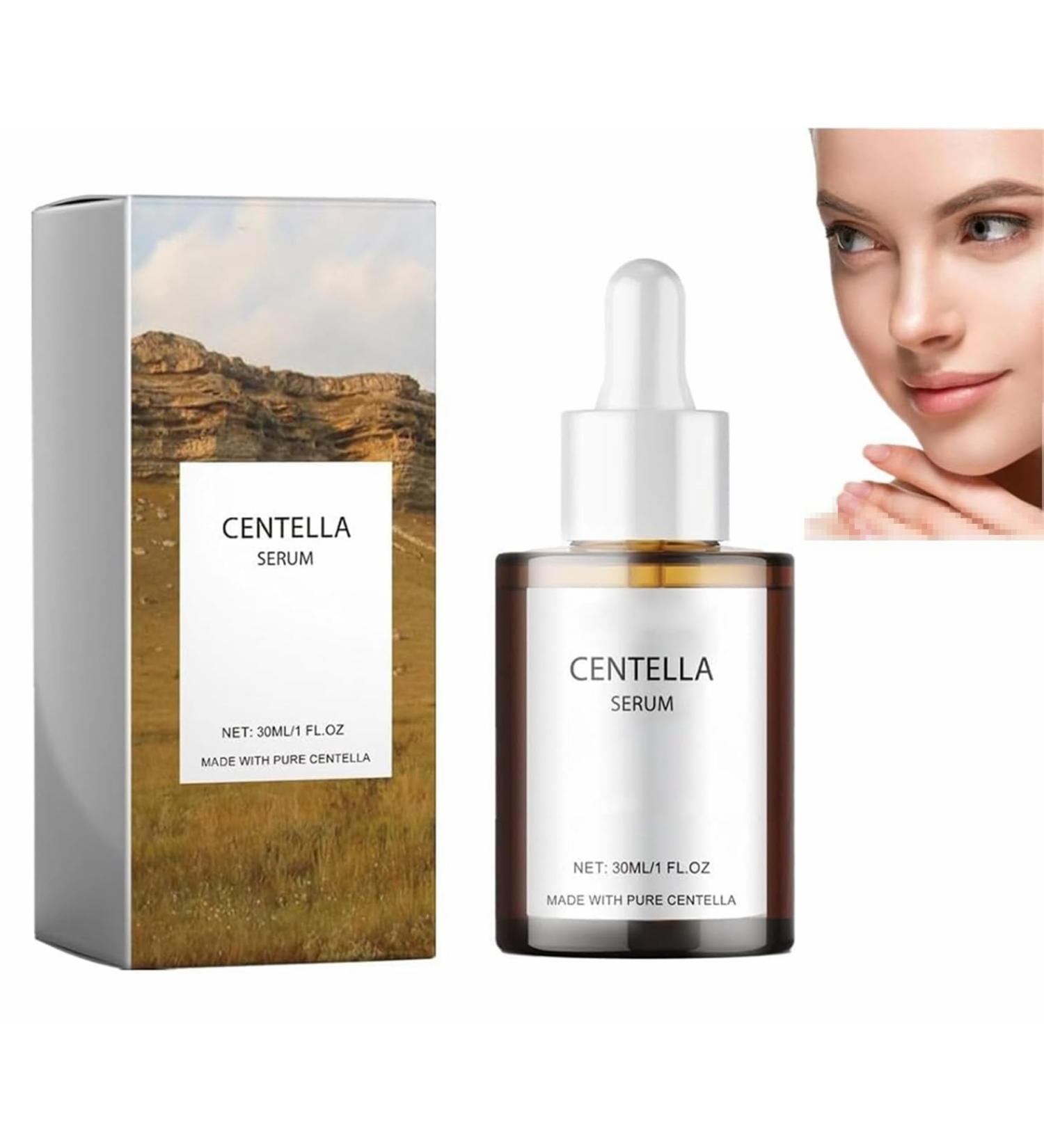 Centella Asiatica Face Serum Centella Serum for Face Recovery Face Serum for Acne Pore Skin Sensitive Oily Dry Skin Soothing Hydrating Serum for Women 30ml - Buy Online on SooperMarket.com