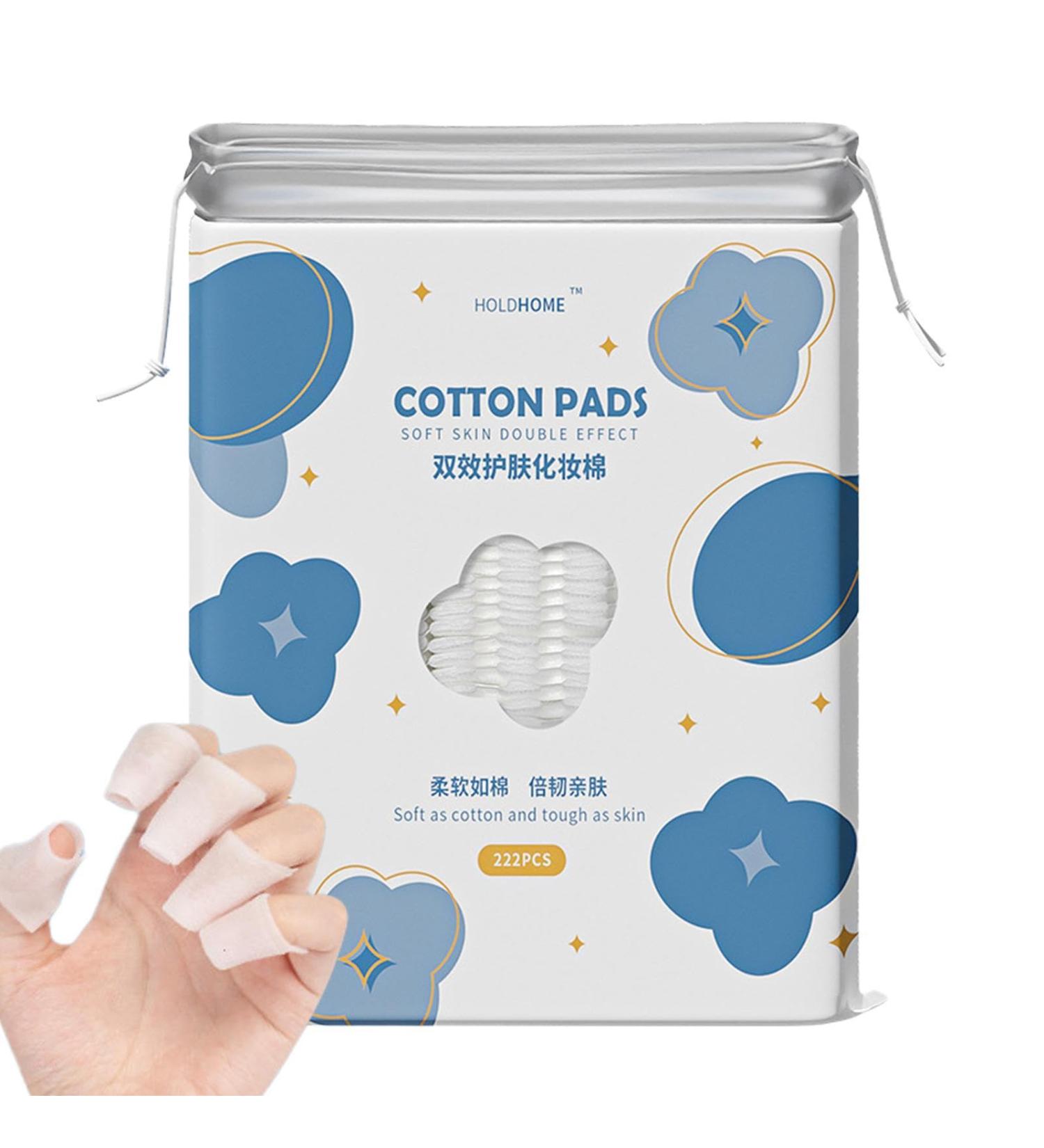 Makeup Remover Pads - Face Eye Lip Cosmetic Remover Eraser Lint-Free - Makeup Remover For Foundation Blush Concealer Lipsticks And Nail Polish Hersil - Buy Online on SooperMarket.com