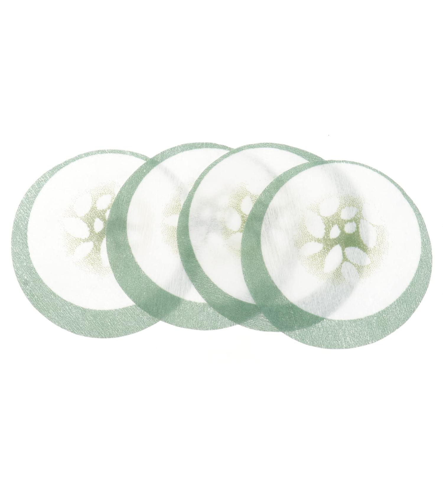 OSALADI 100pcs Disposable Cucumber Eye Masks - Nonwoven Beautifying Eye Skin Care - Perfect for International Shipping - Buy Online on SooperMarket.com