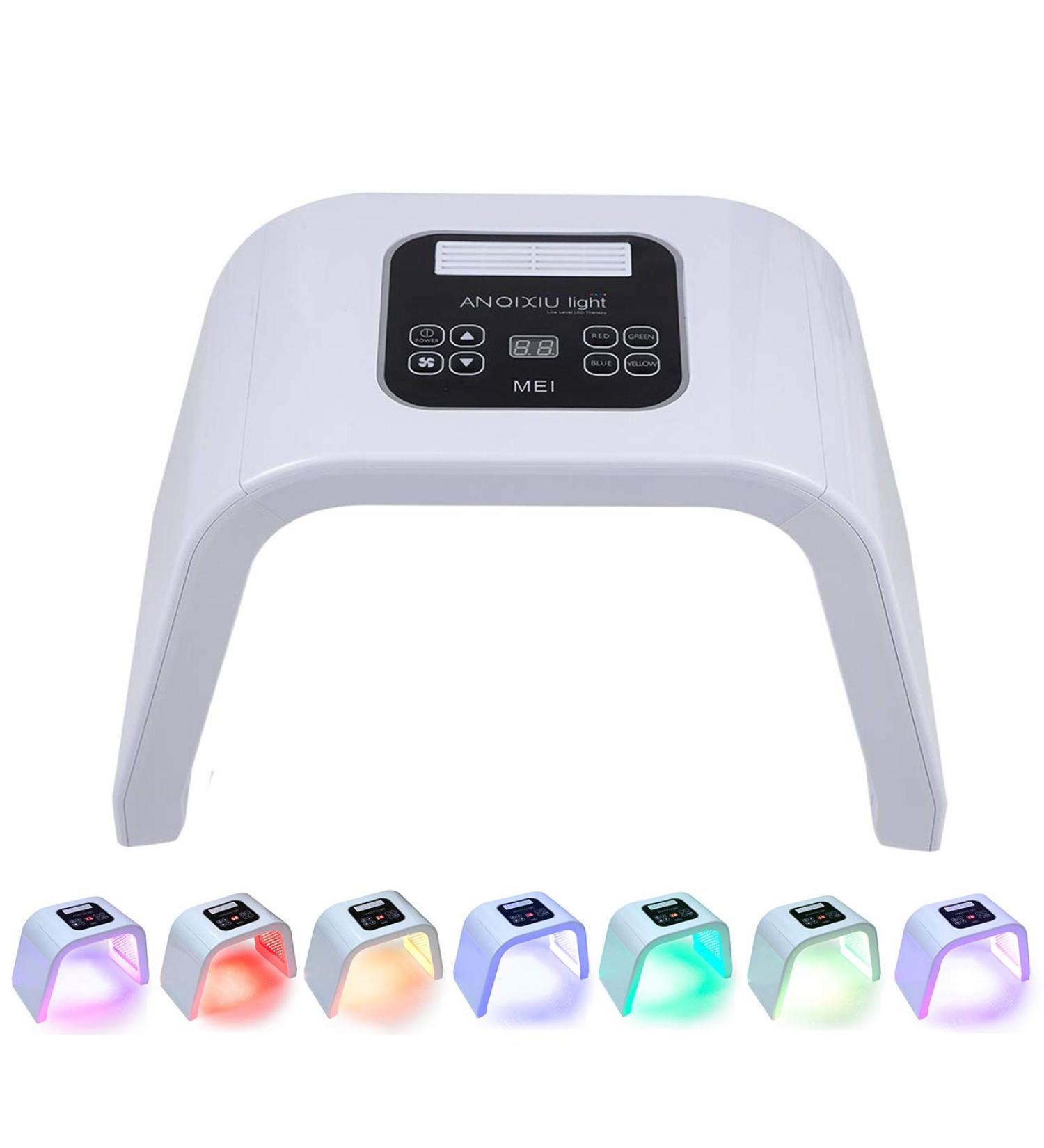 YIYIBYUS LED Face Mask - 7 Color PDT LED Photon Lamp for Facial Body Therapy - Buy Online on SooperMarket.com