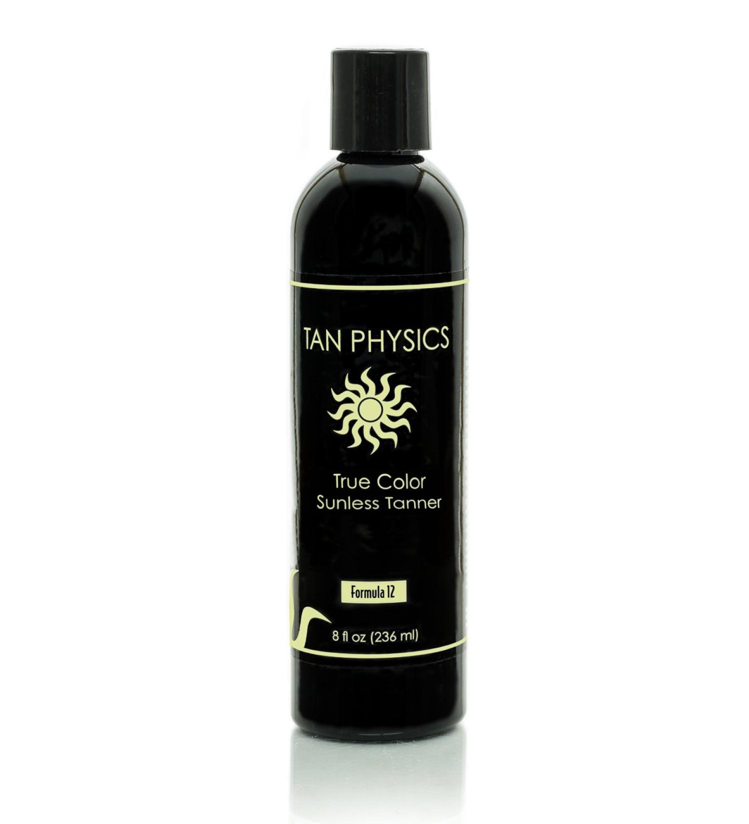 Tan Physics True Color w/ 5 FREE pairs of application gloves/ Sunless Tanner 8 fl oz
