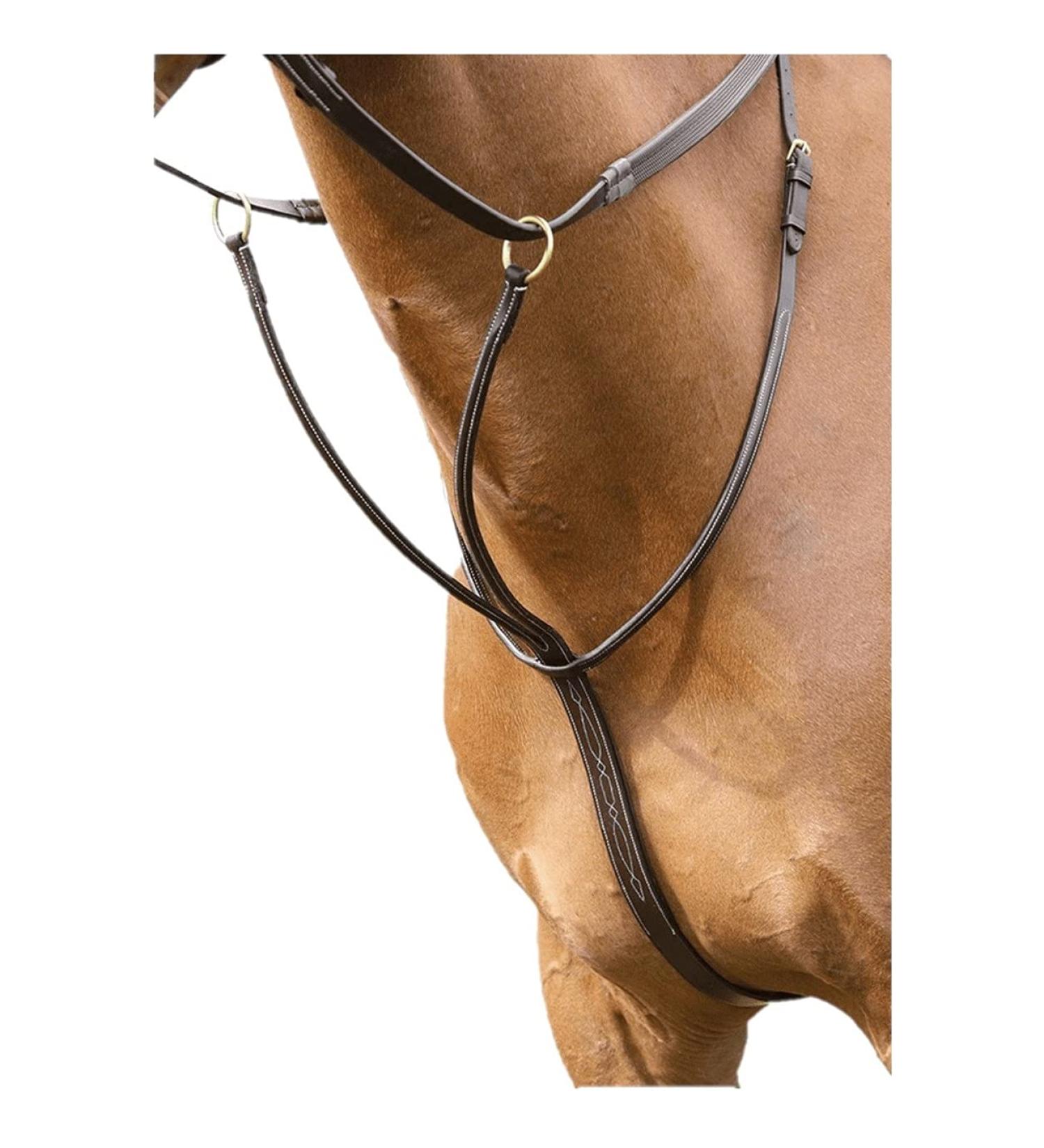 Shires Salisbury Running Martingale-Black Cob