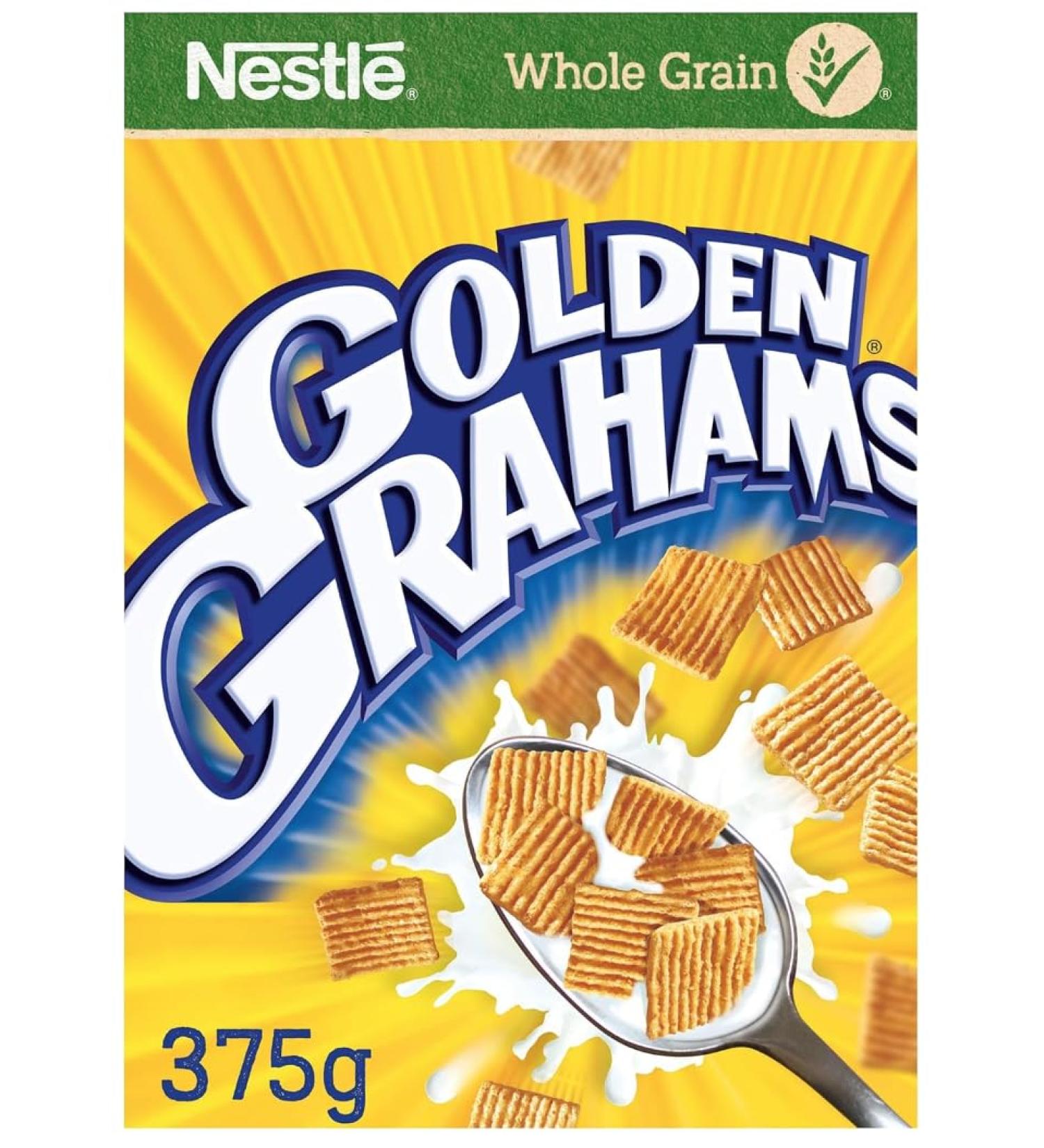 Nestle Golden Grahams Cereal 375g - Pack of 3 - Buy Online on SooperMarket.com