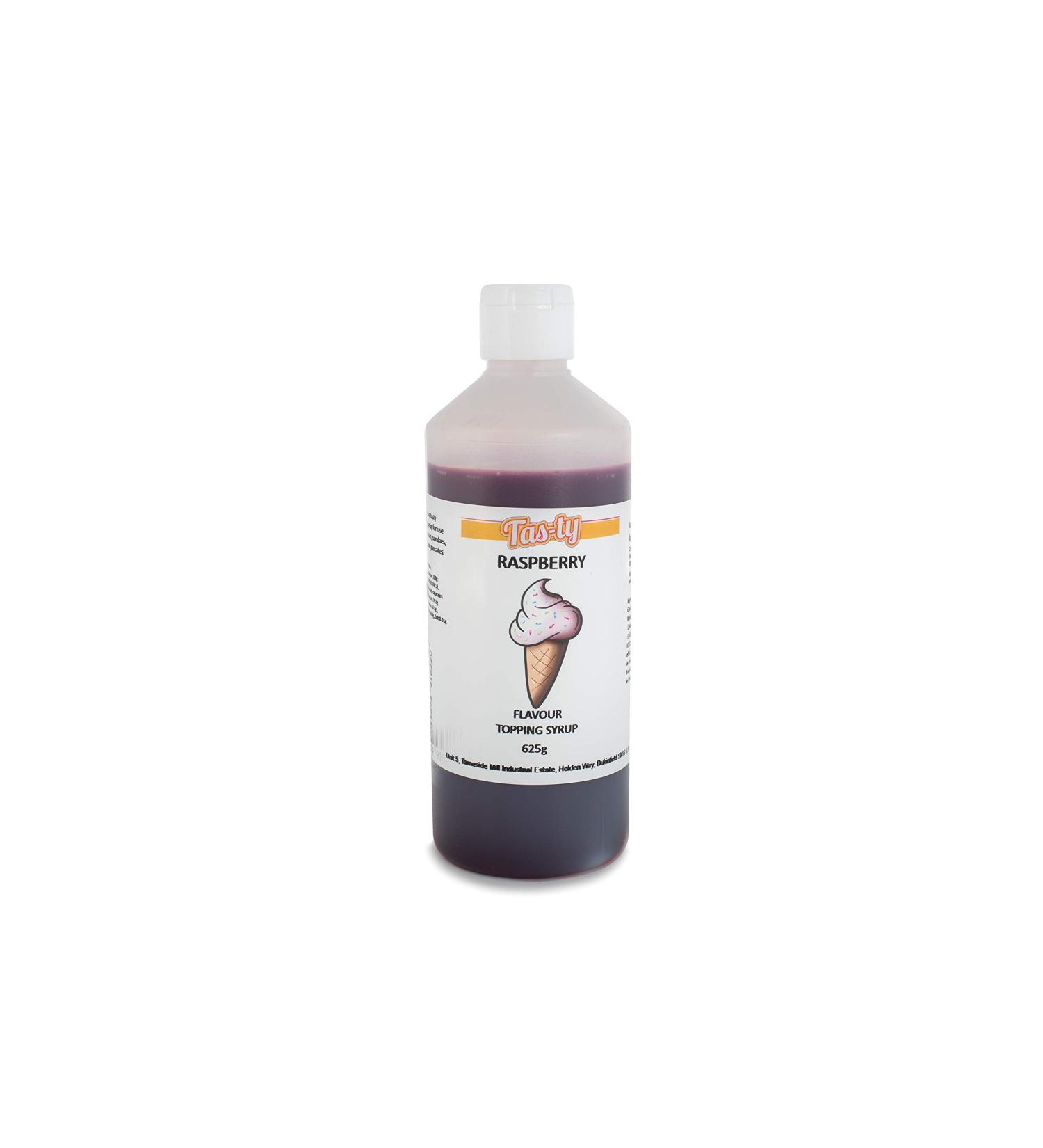 TAS-TY Raspberry Ice Cream Topping Sauce 625g (1)