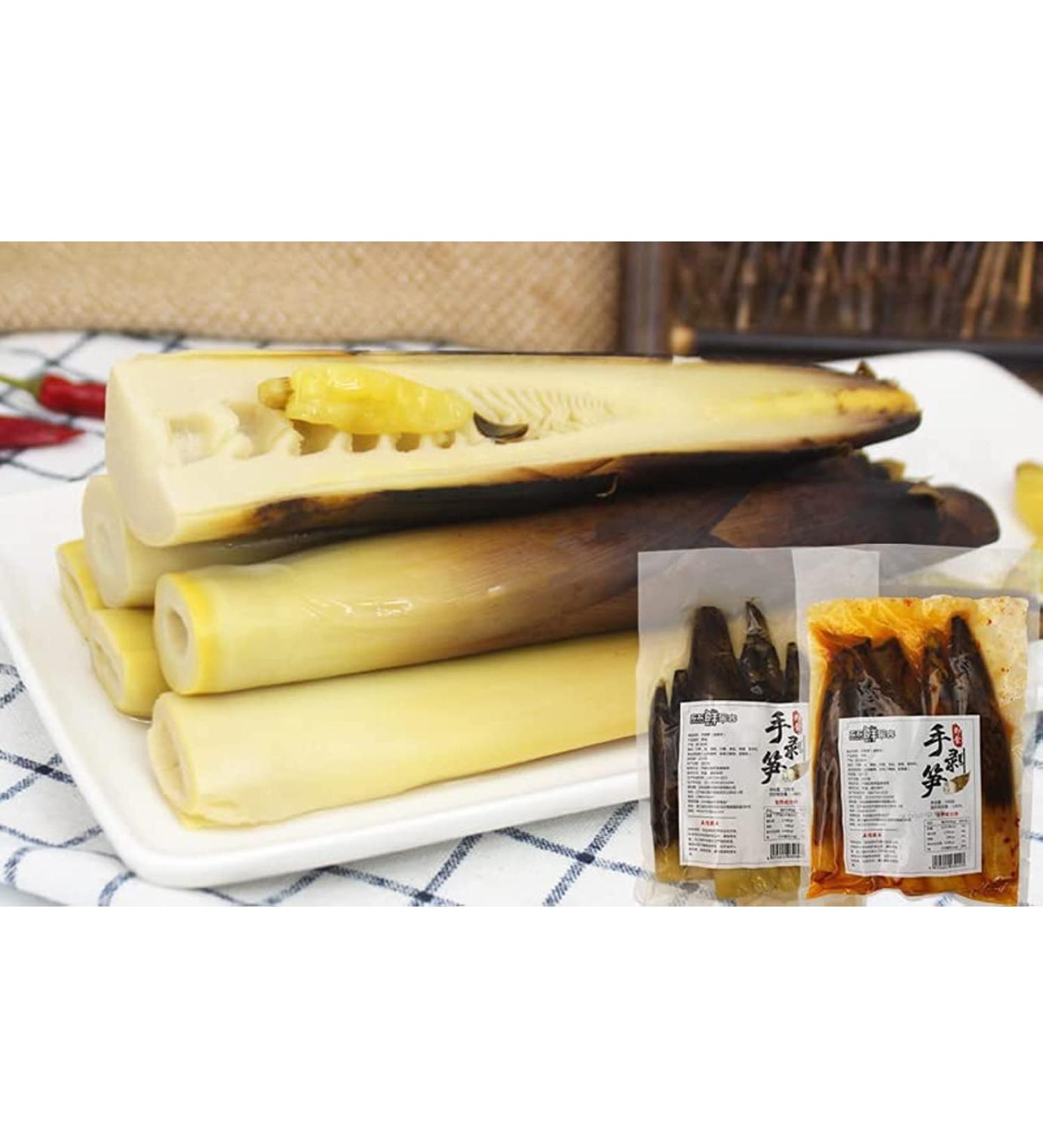 snacks Gift Package Pickled Pepper Crispy Bamboo Shoots 500g/pack spicy Chinese Snack Hand Peeled Fresh Mountain Pepper Bamboo Shoots Pickled Vegetables spicy Strips (Pickled Pepper Flavor 10 pack) Pickled Pepper Flavor 10 pack - Buy Online on SooperMarket.com