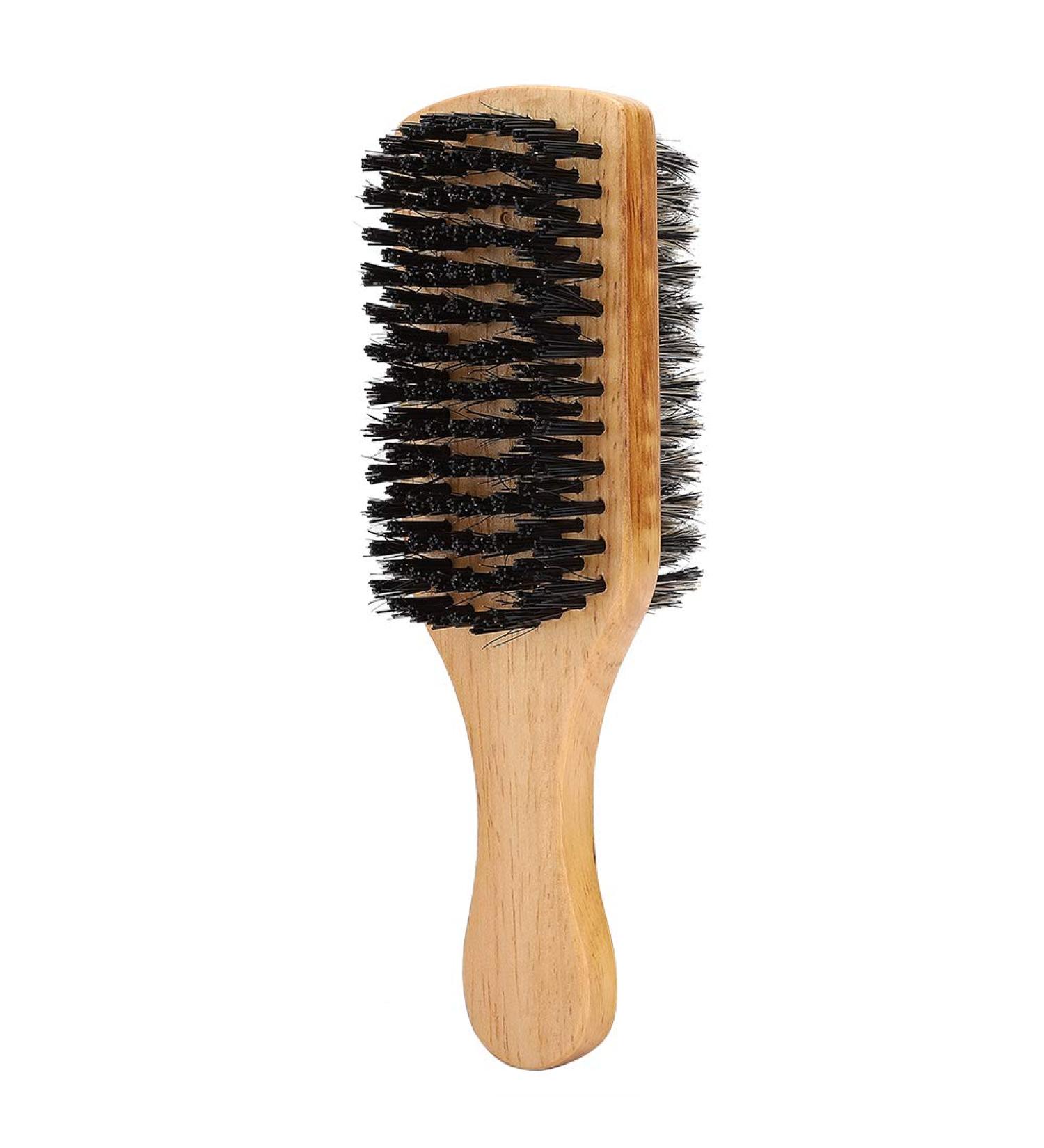 Men's Double-Sided Beard Brush | Multifunctional Shaving & Face Hair Brush for Daily Grooming & Beard Styling - Buy Online on SooperMarket.com