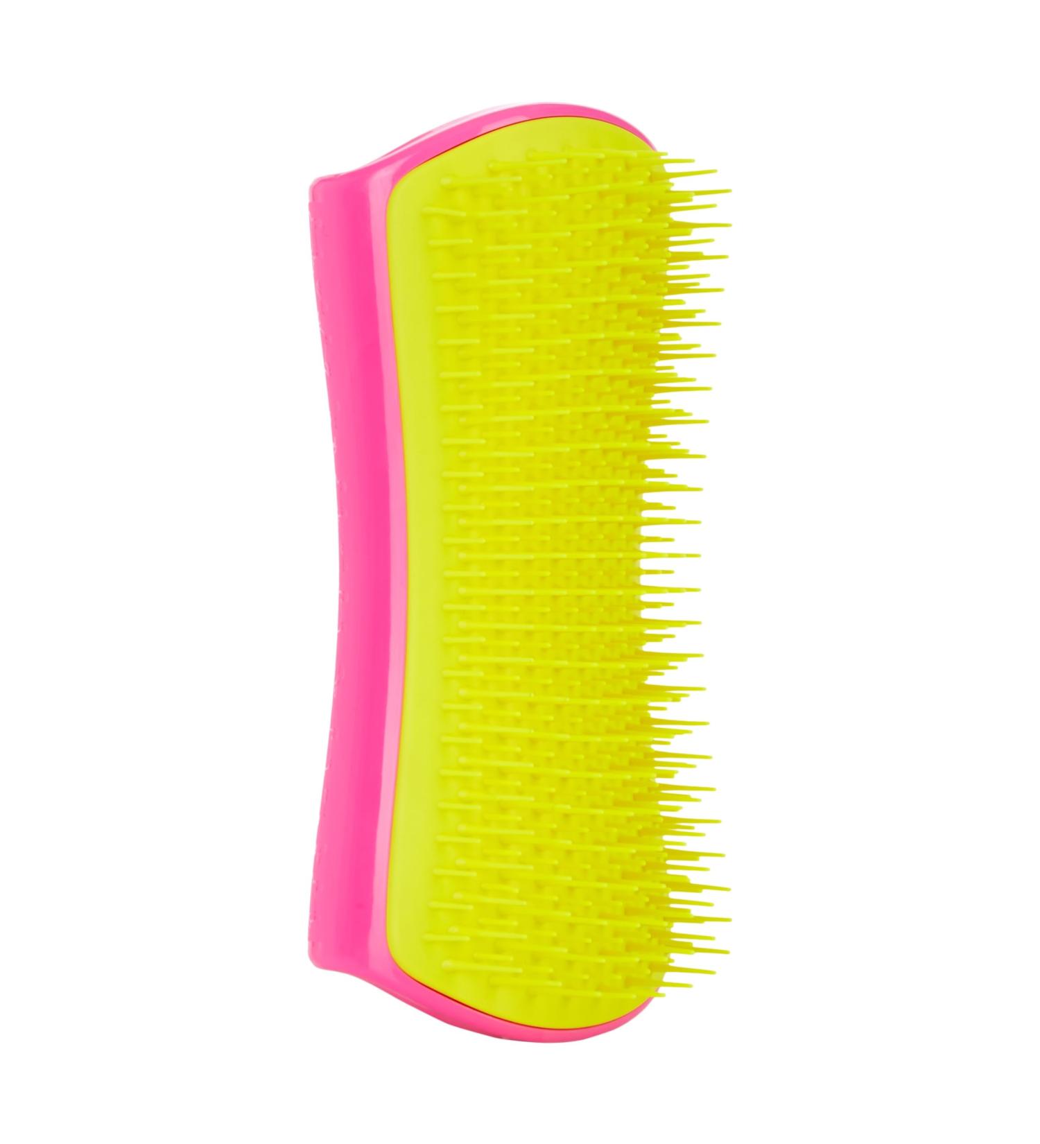 Tangle Teezer | Pet Teezer | Detangling and Dog Grooming Brush | Dry Brush or Dog Bath Brush | Pink & Yellow Pink & Yellow 1 Count (Pack of 1) - Buy Online on SooperMarket.com
