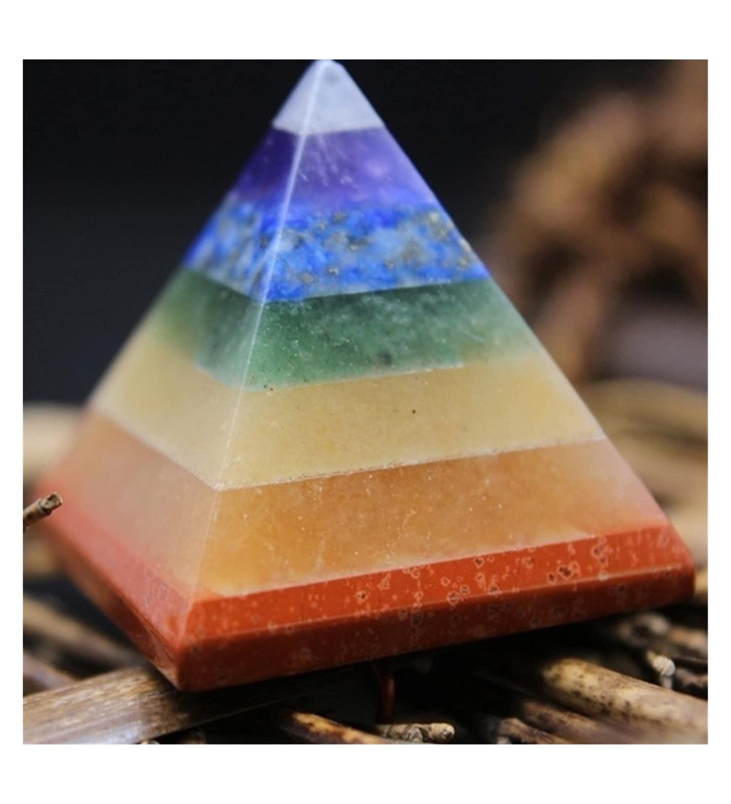 Natural Crystal Rough 7 Chakra Multi-Stone Reiki Healing Spiritual Gemstones Energy Generator Gifts - Buy Online on SooperMarket.com