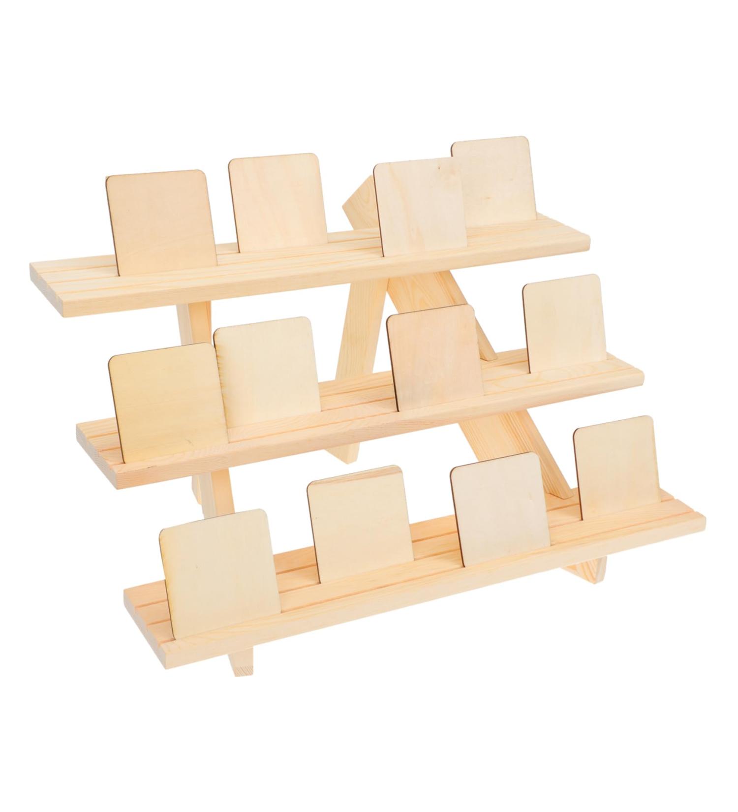 TOPBATHY 1pc Nail Art Display Stand Log Three-dimensional Sample Holder - Buy Online on SooperMarket.com