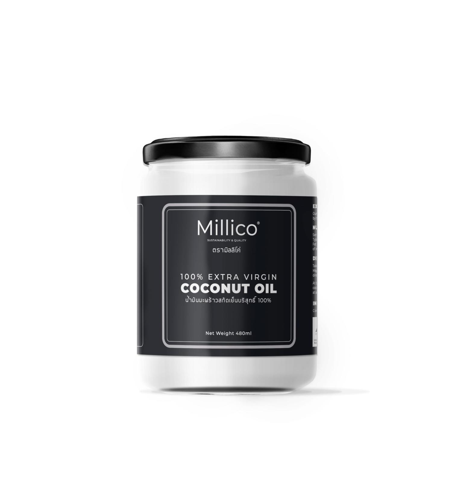 480ml Extra Virgin Coconut Oil - Dairy Free, Vegan, Ketogenic & Natural for Cooking, Roasting, Baking - Buy Online on SooperMarket.com