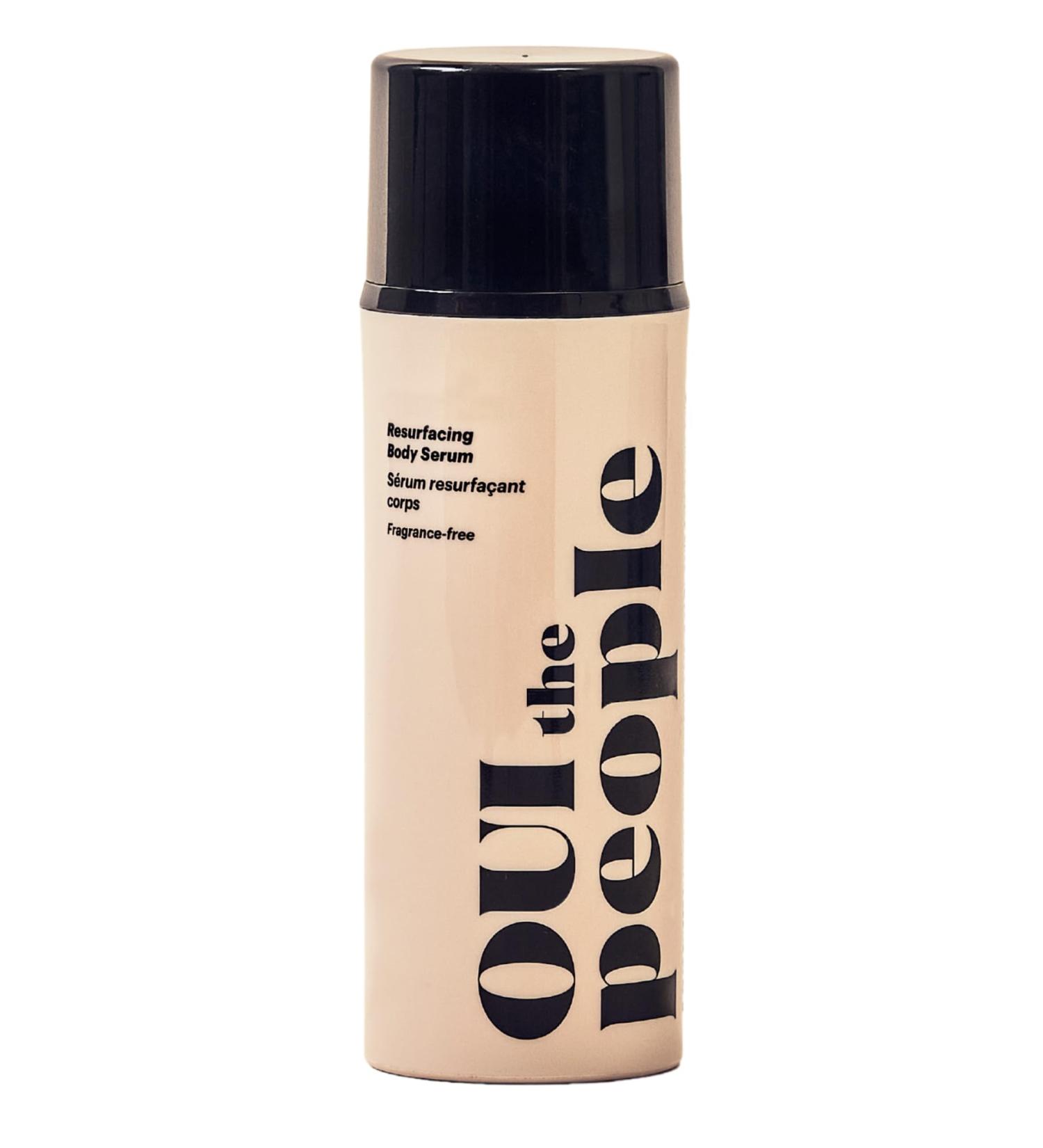 OUI the People Resurfacing Body Serum - AHA BHA & PHA Exfoliator for Smoother Skin - 3.3 oz | Overnight Dead Skin Cell Remover & Pore Unclogger - Buy Online on SooperMarket.com
