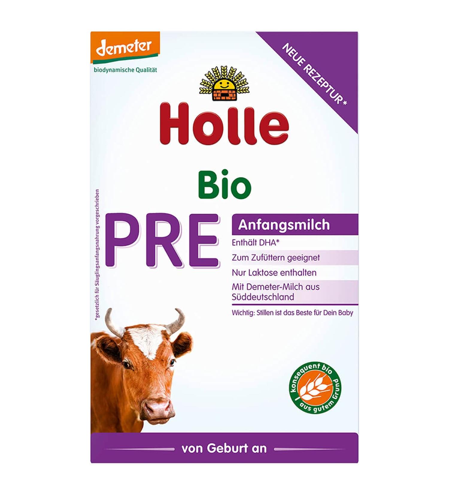 Holle - Pre-Initial Milk - 0.4 kg - Pack of 5