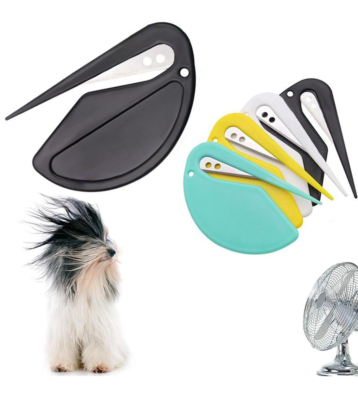 Pet Knotting Comb 2024 New De Knotting Comb for Dog and Cat Pet Dog Shedding Brush Puppy Kitten Brush Hair Removal Tool Knotting Comb Pet Grooming Tool Tangle Remover Leaf-Black Onesize - Buy Online on SooperMarket.com
