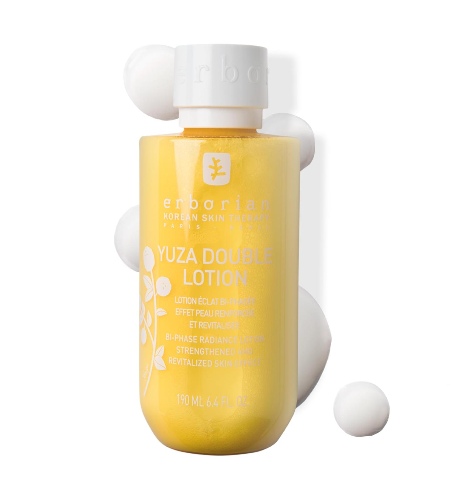 Erborian Yuza Double Lotion | Radiance-Boosting Vitamin C Toner | Hydrating Dual-Phase Face Lotion for All Skin Types - 6.4 Fl Oz - Buy Online on SooperMarket.com