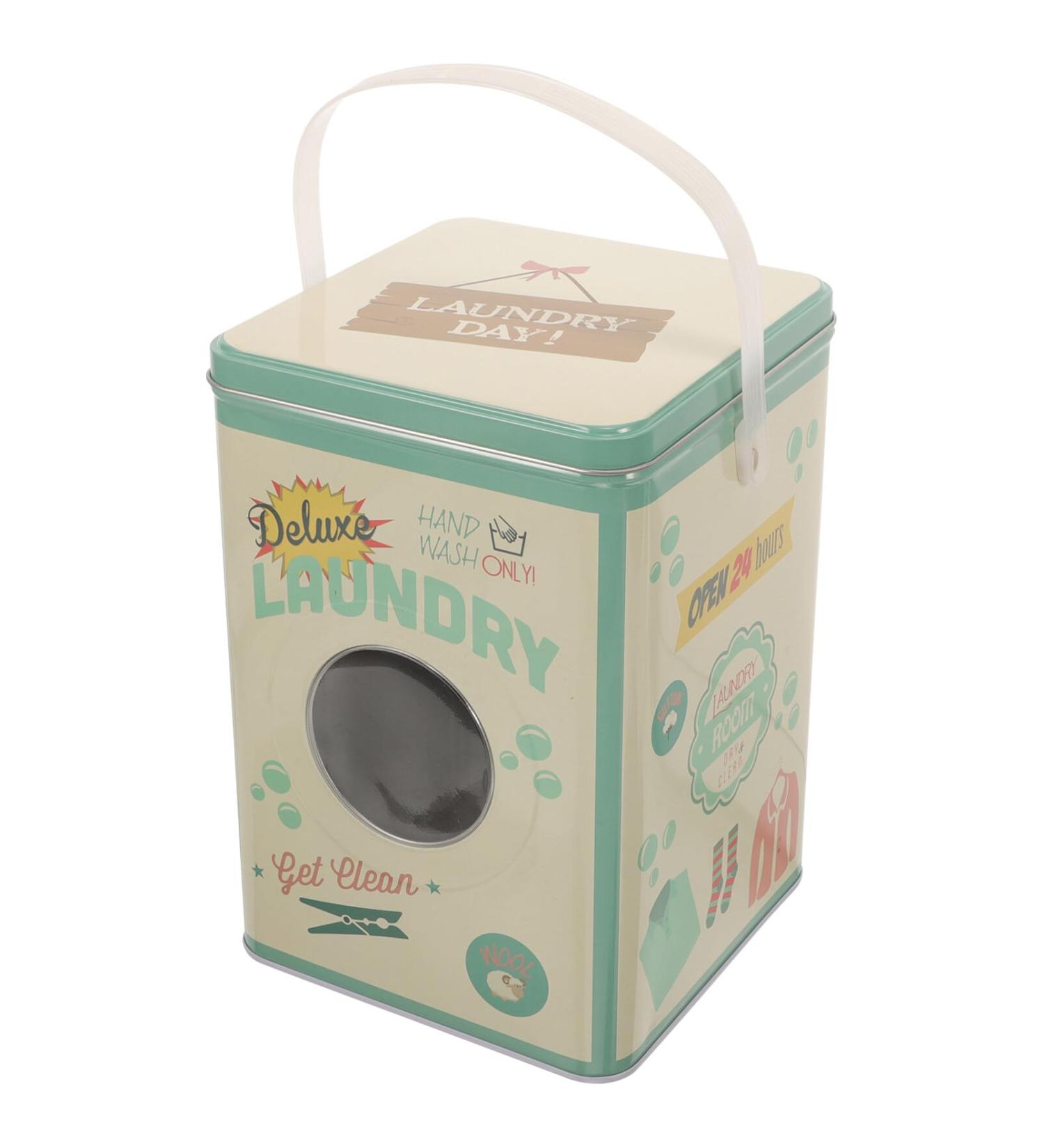 Premium Laundry Detergents Storage Bin | Airtight Lid & Handles | Organize Laundry Powders & Beads - Buy Online on SooperMarket.com