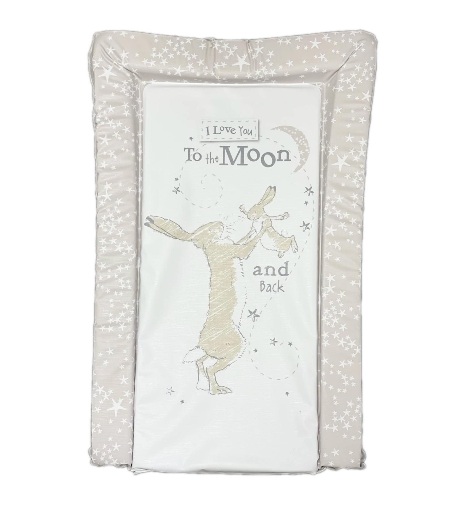 Obaby Guess How Much I Love You Changing Mat - Scribble Grey Scribble Grey 76 x 46 cm (Pack of 1)