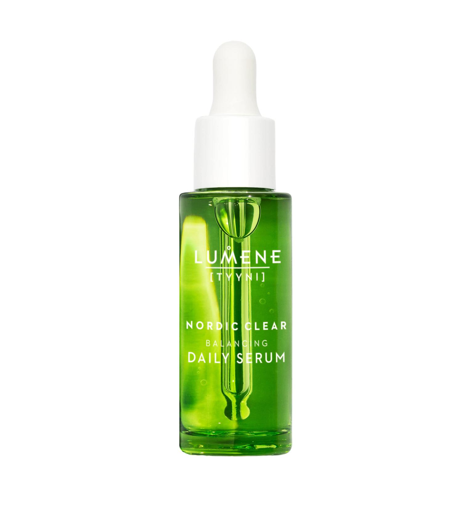 Buy Lumene Nordic Clear Balancing Daily Serum - Hydrating Niacinamide for Oily & Acne-Prone Skin | Reduce Pores & Redness - 1 fl oz - International Shipping Available - Buy Online on SooperMarket.com