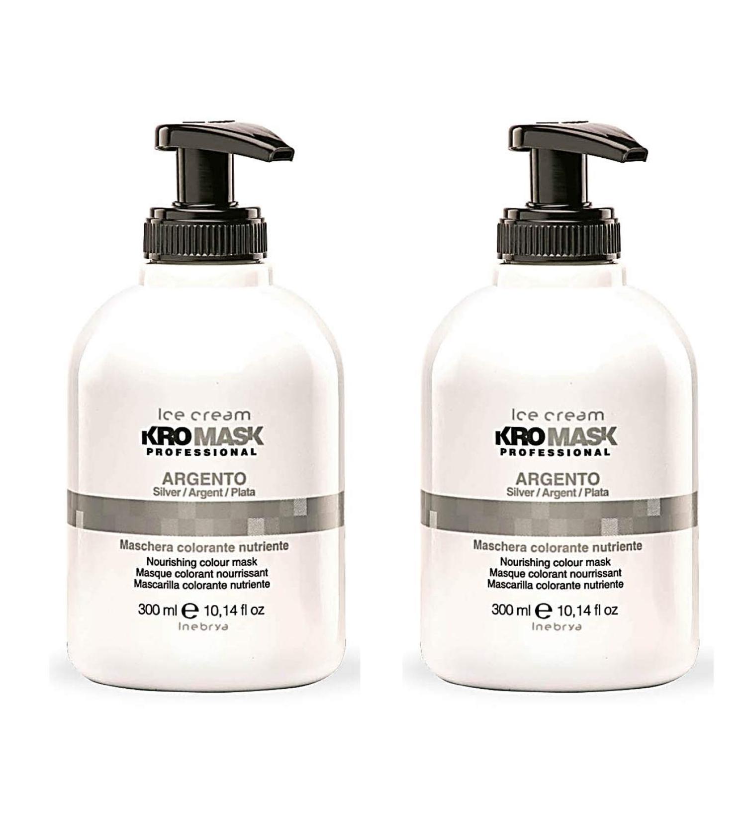 INEBRYA KROMASK - Liver Mask Silver 300 ml (2 PIECES)