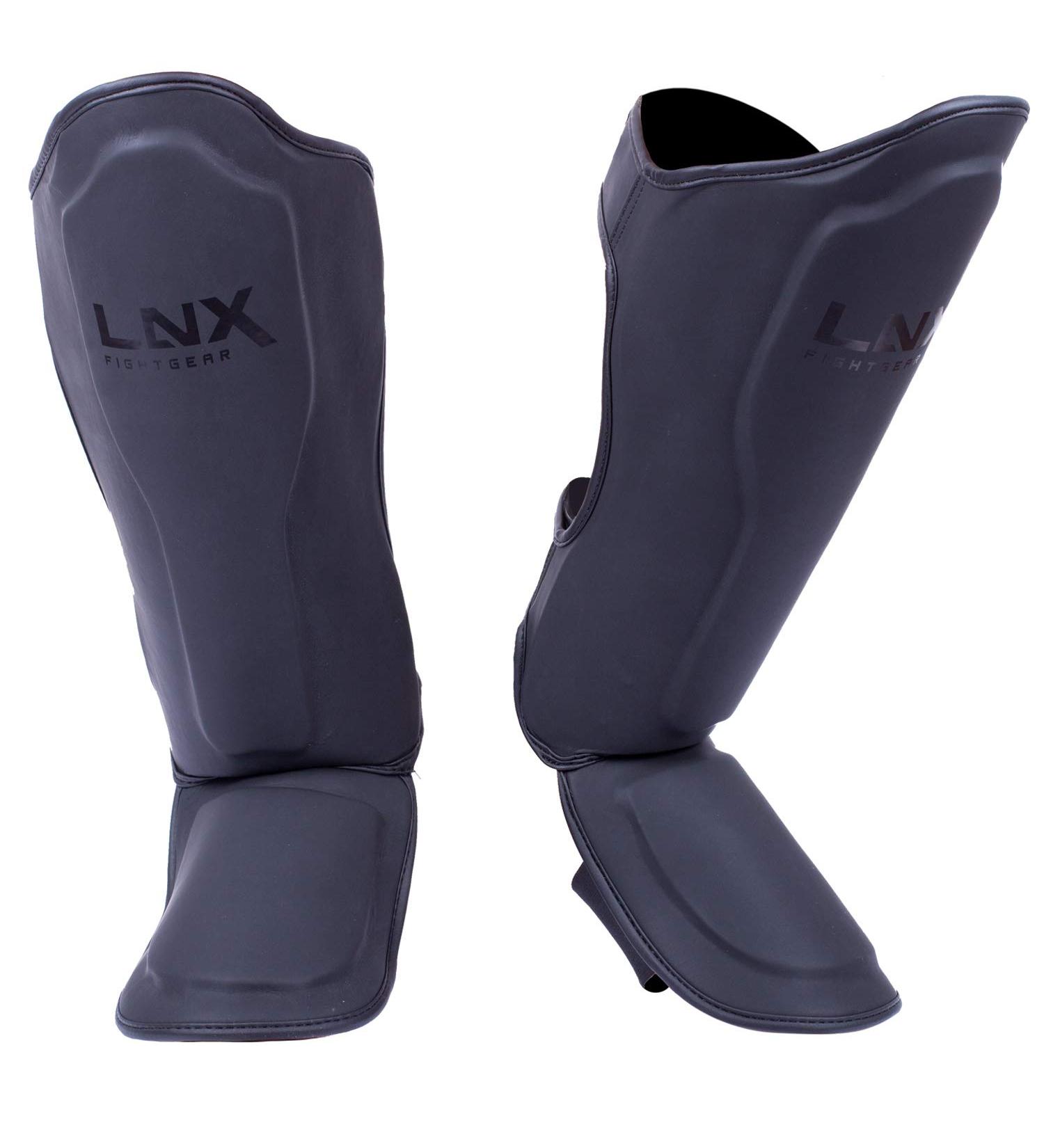 Buy Lnx Schiensbeinschoner Muay Thai Pro Fight - Ultimate Black Shin Guards for Kickboxing - S M L XL Sizes Available - Buy Online on SooperMarket.com
