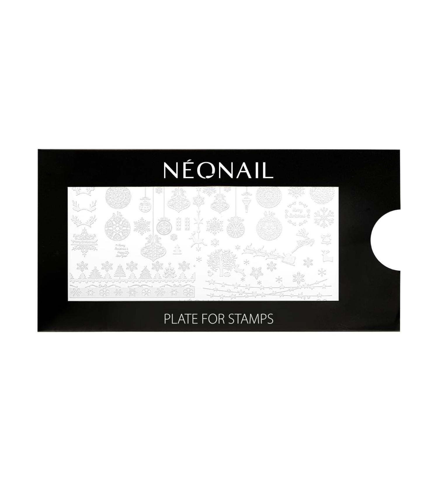 Neonail Stamping Plate 26 - Premium Nail Art Stencils for Stunning Nail Designs & French Tips - International Shipping Available - Buy Online on SooperMarket.com