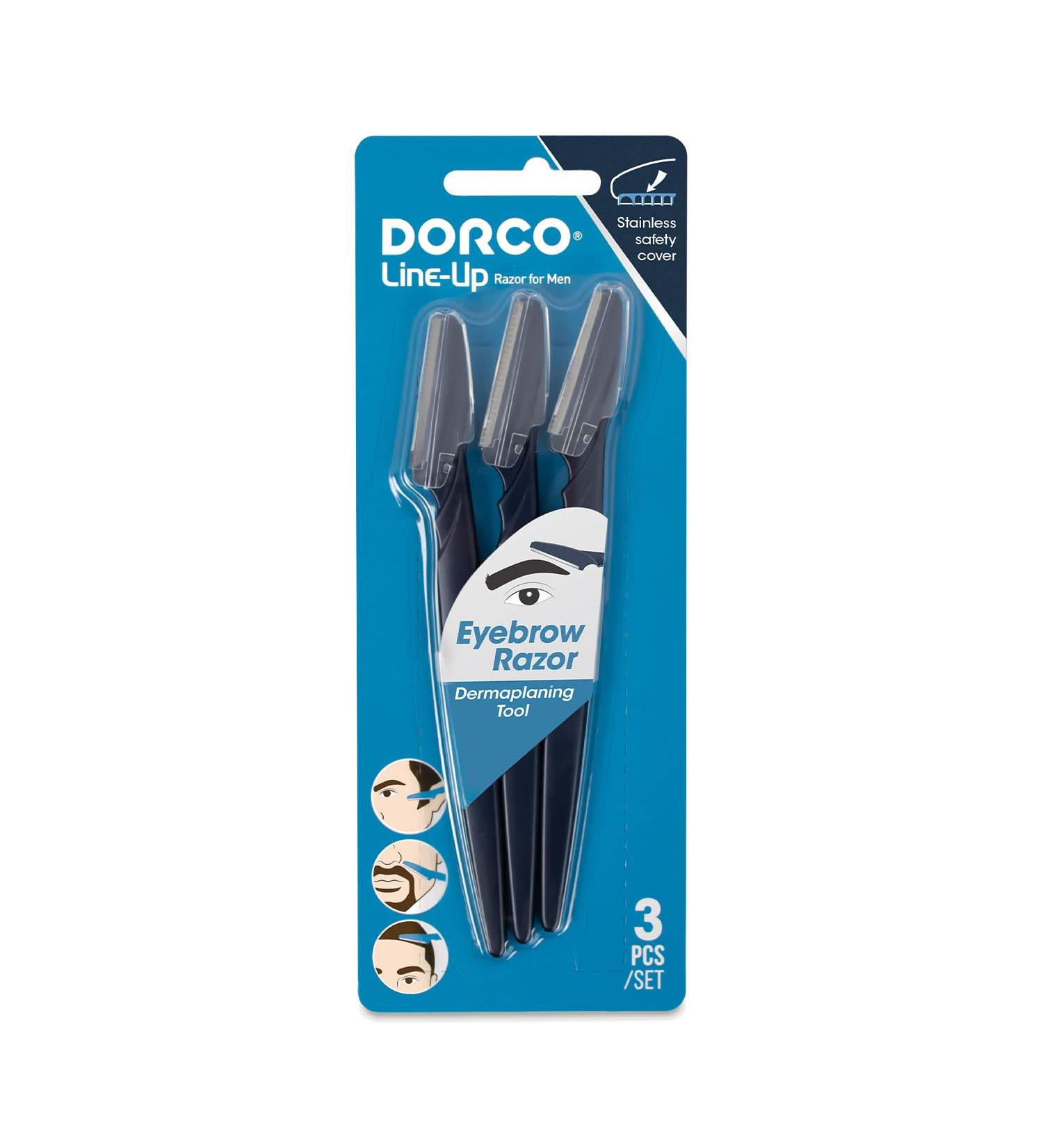 DORCO Line-Up Razor - The Ultimate Men's Grooming Tool for a Smooth Easter Look (3 blades) - Buy Online on SooperMarket.com