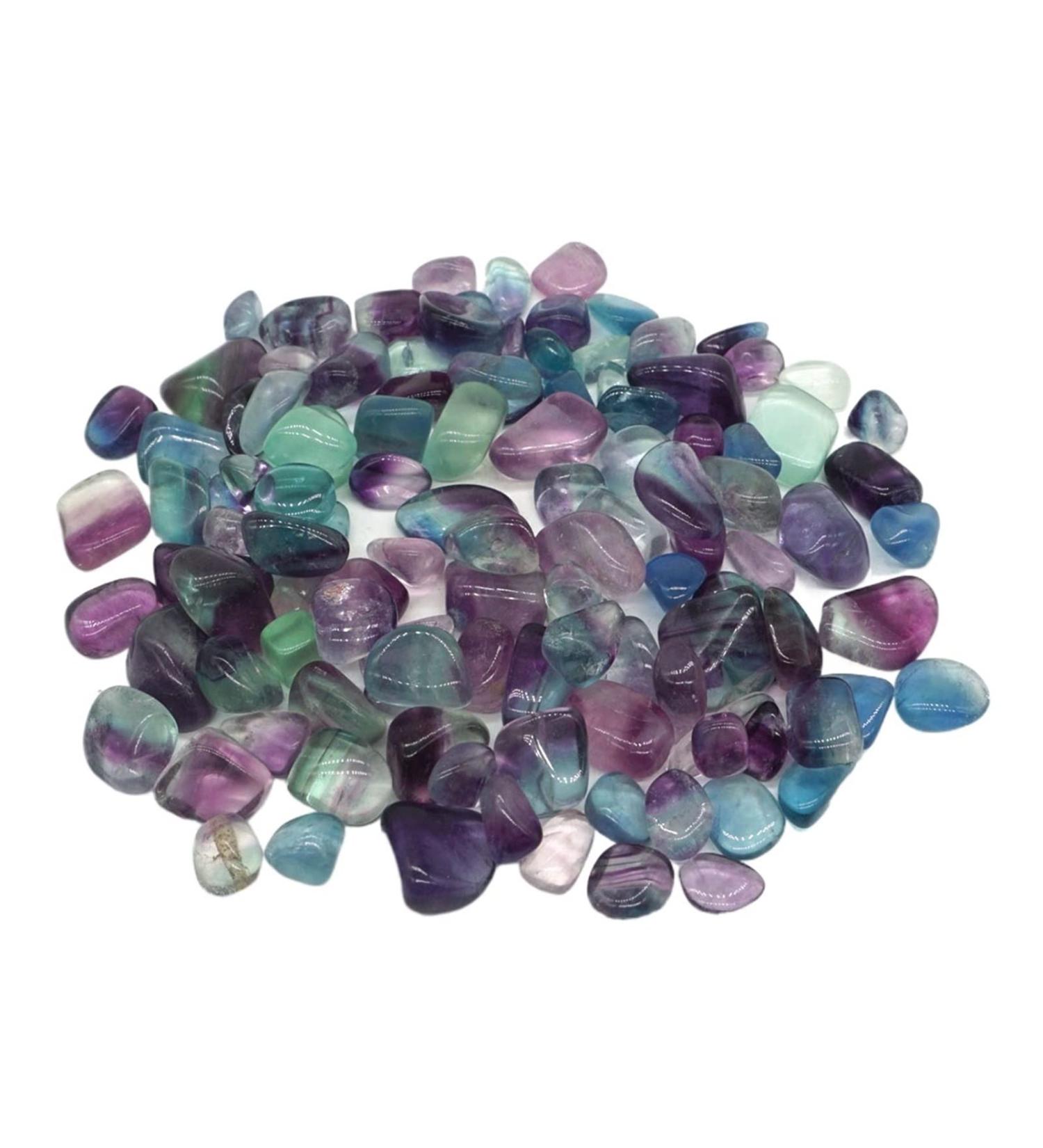 TRUSTTWO 50g Natural Fluorite Crystal Stones Mini Rock Mineral Specimen Healing Chakra Chip Gemstone Feng Shui Home Decoration Crafts The New - Buy Online on SooperMarket.com