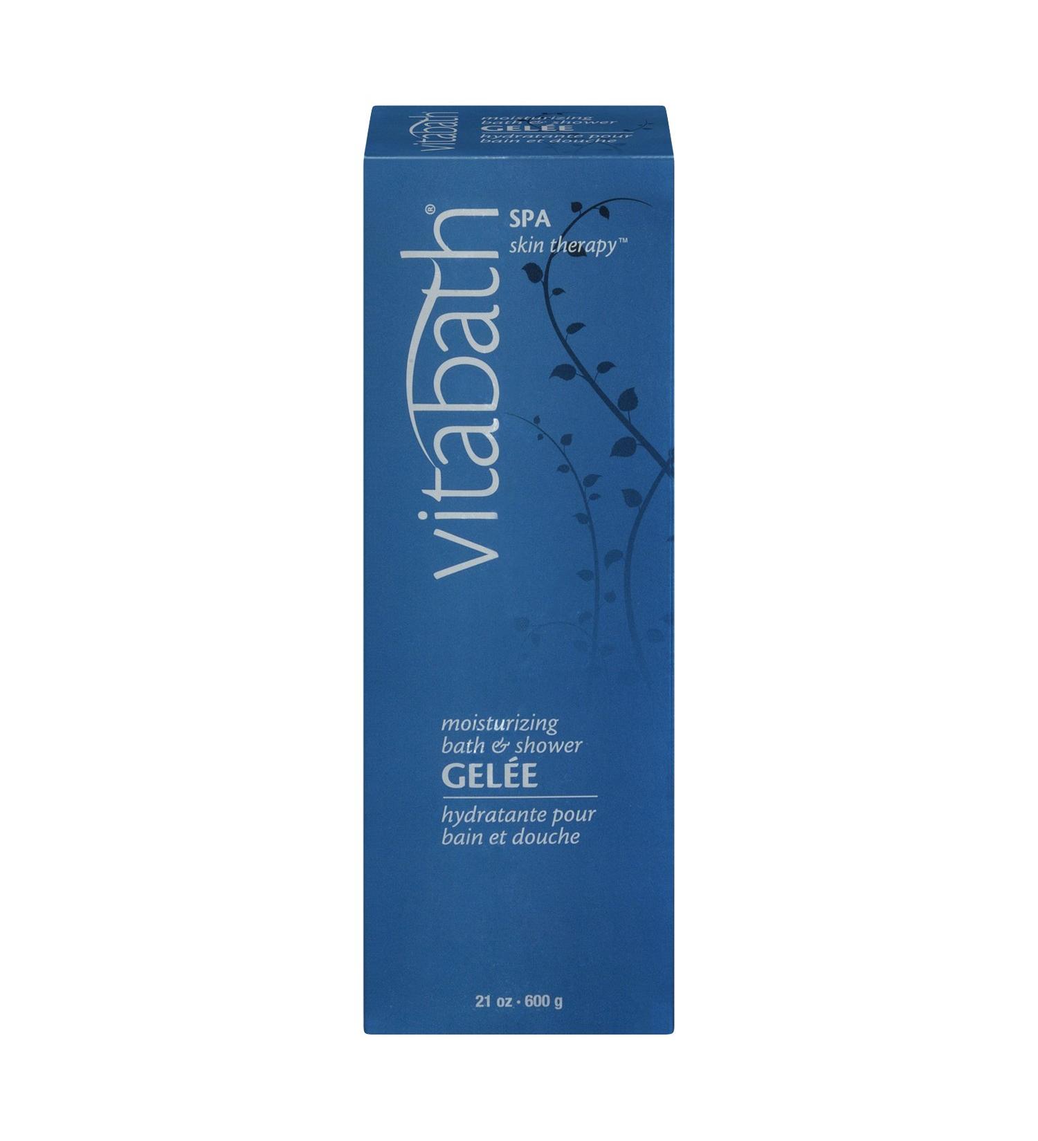 Vitabath Spa Skin Therapy Moisturizing Bath & Shower Gelee - 21 oz | Nourishing Skin Care for a Luxurious Bath Experience | International Shipping Available - Buy Online on SooperMarket.com