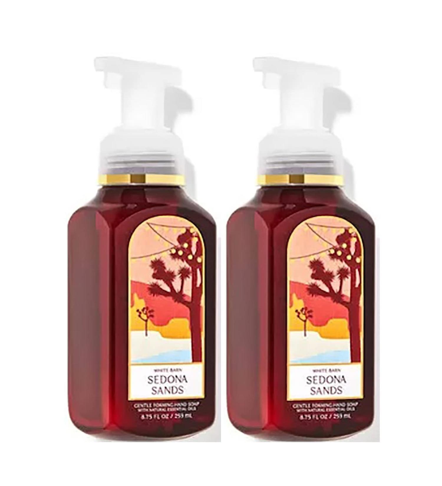 Bath & Body Works Bath and Body Works Sedona Sands Gentle Foaming Hand Soap 8.75 Ounce 2-Pack (Sedona Sands) 17.5 Ounce Sedona Sands 8.75 Ounce