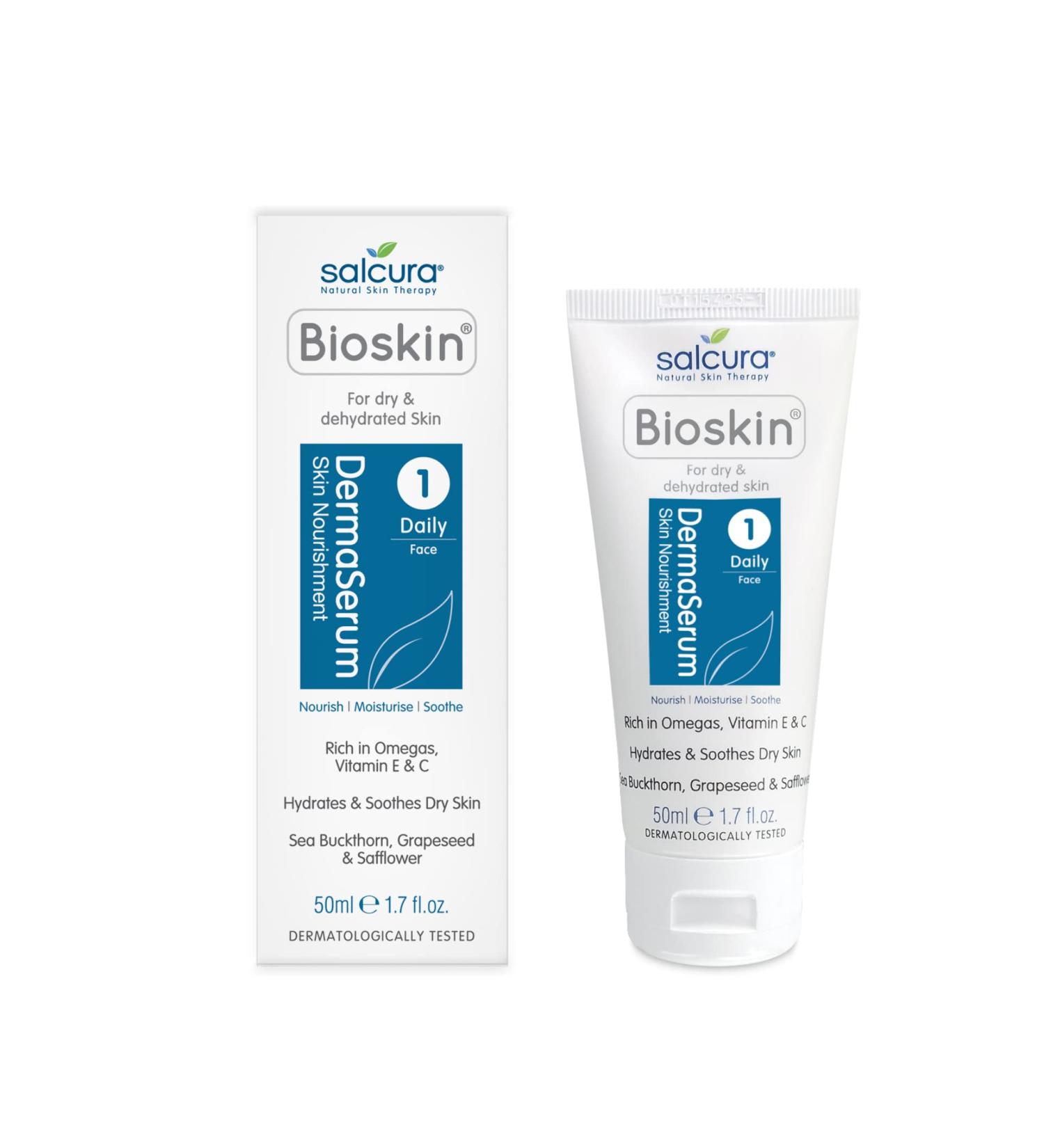 Bioskin by Salcura DermaSerum 50ml - International Shipping | Best Skin Care for Eczema & Dry Skin - Buy Online on SooperMarket.com
