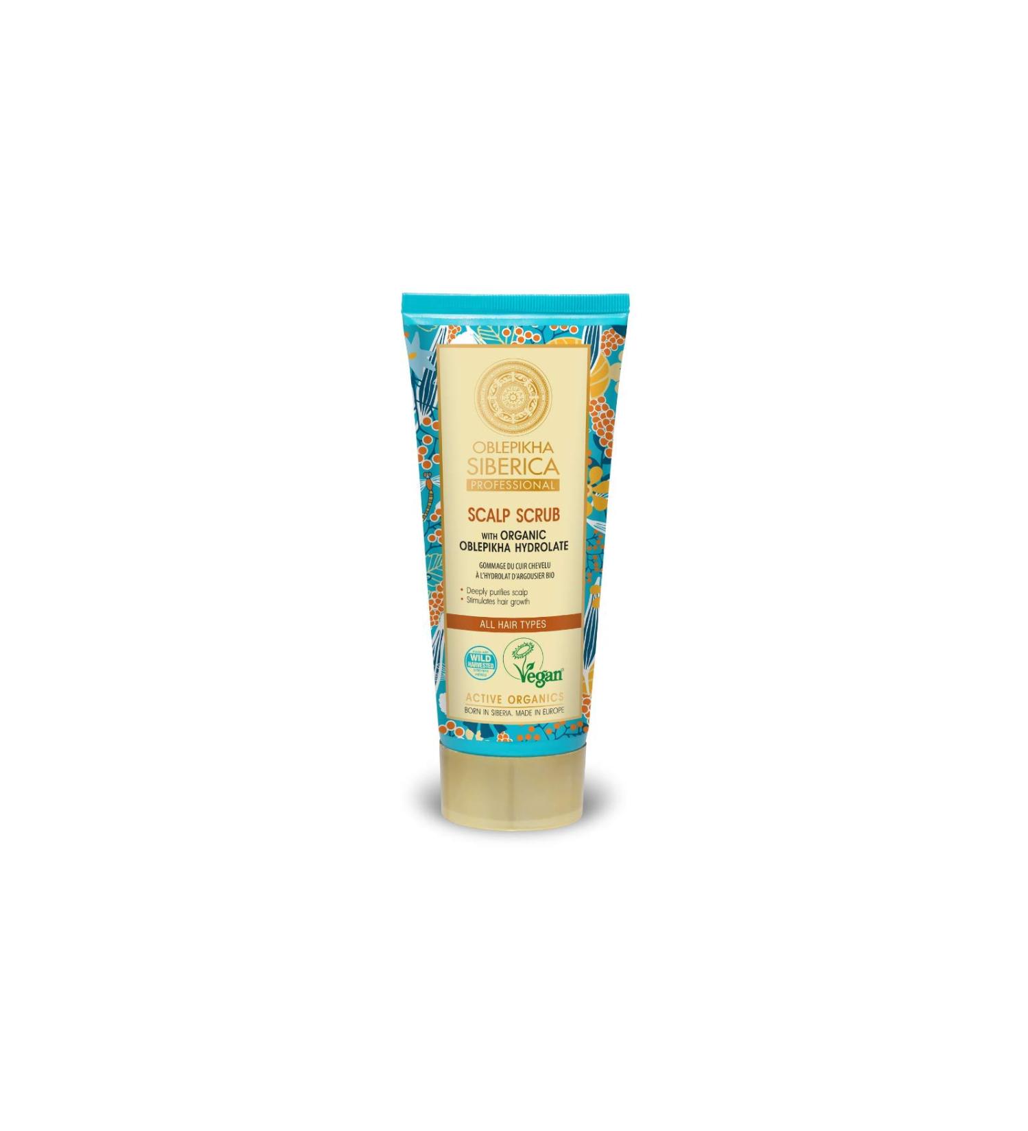 Natura Siberica Professional Oblepikha Scalp Scrub - Exfoliating Treatment for Healthy Hair - Buy Online on SooperMarket.com