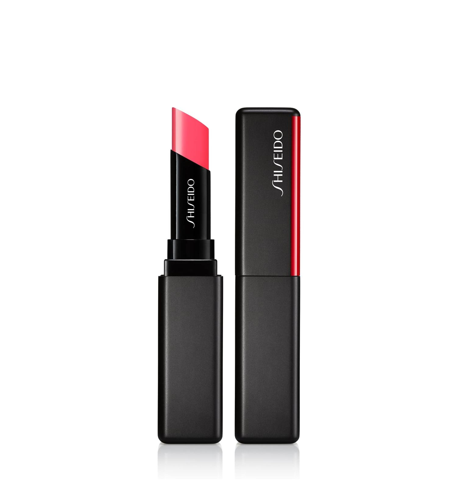 Shiseido VisionAiry Gel Lipstick - Coral Pop 217 - Long-Lasting Full Coverage Formula with Triple Gel Technology - Buy Online on SooperMarket.com
