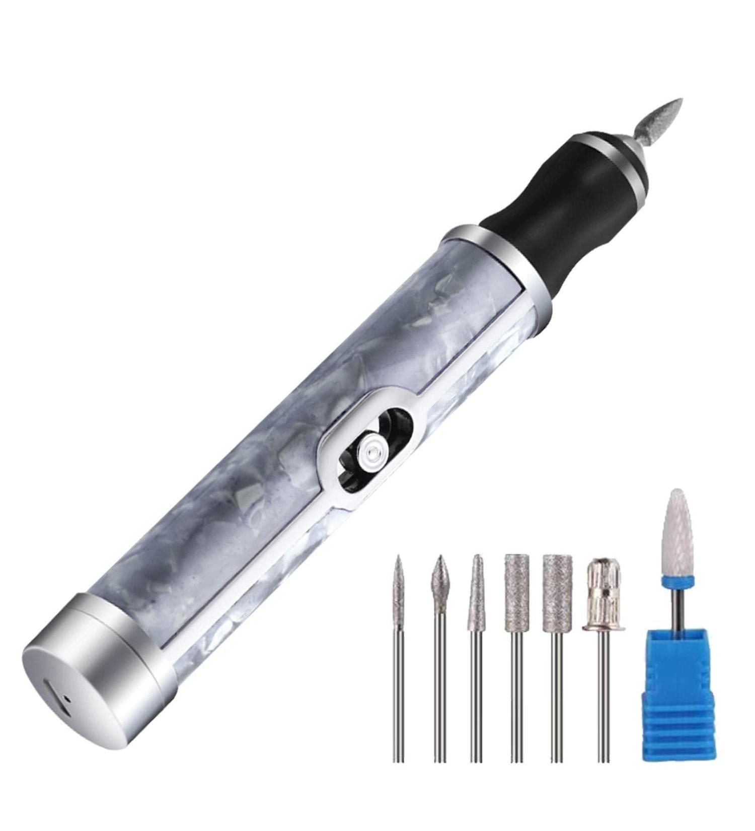 Nail Filer Electric Toenail Grinder for Thick Toenails Human Toenail Sander for Thick Nails Nail Grinder Manicure Toenail Grinder for Thick Toenails Human Cordless Gray - Buy Online on SooperMarket.com