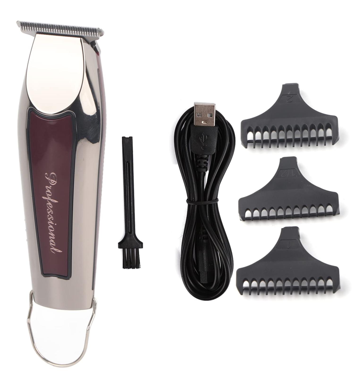 Dekaim Hair Clipper USB Rechargeable Electric Hair Trimmer Men's Head Shaver Cordless Clippers Men Home Haircutting Kit Hair Modeling Carving Shaver 11 - Buy Online on SooperMarket.com