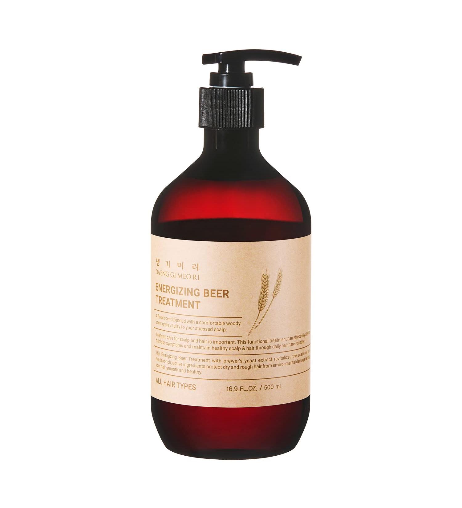 Daeng Gi Meo Ri Energizing Beer Treatment | Anti-Hair Loss & Hair Growth | 500ml with Beer Extract & Vitamin B Complex - Buy Online on SooperMarket.com